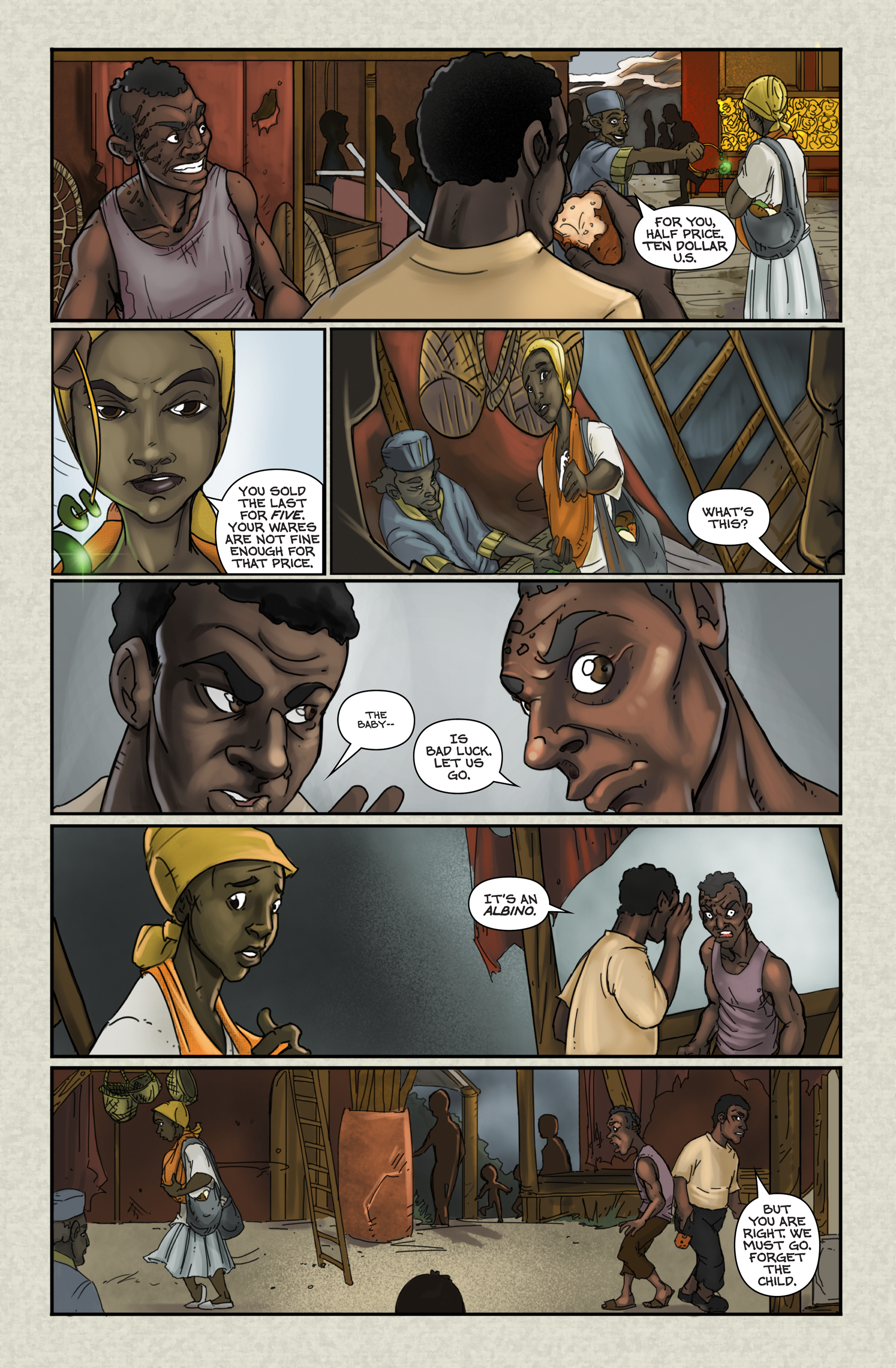 Read online Flesh of White comic -  Issue #1 - 5