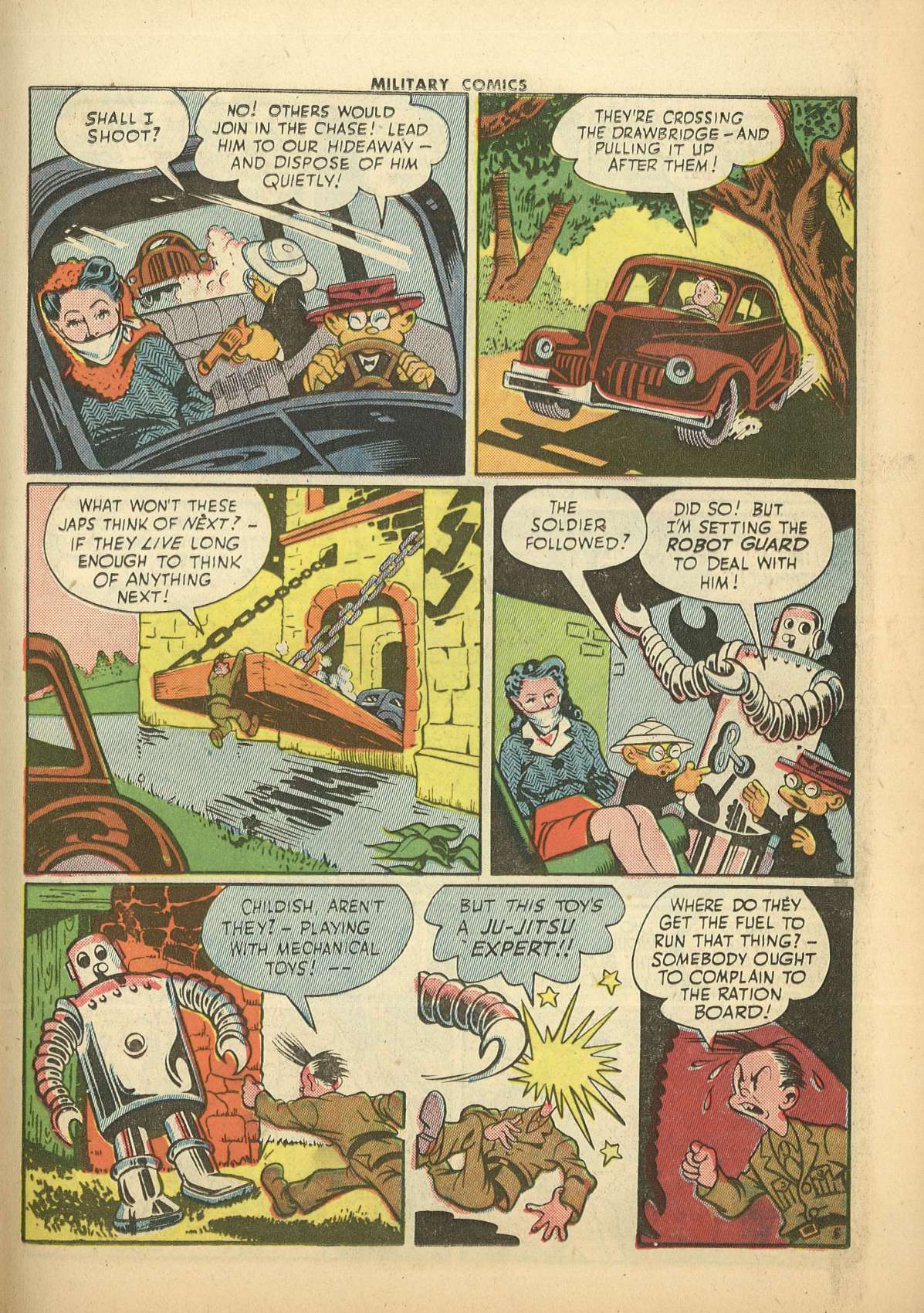 Read online Military Comics comic -  Issue #28 - 35