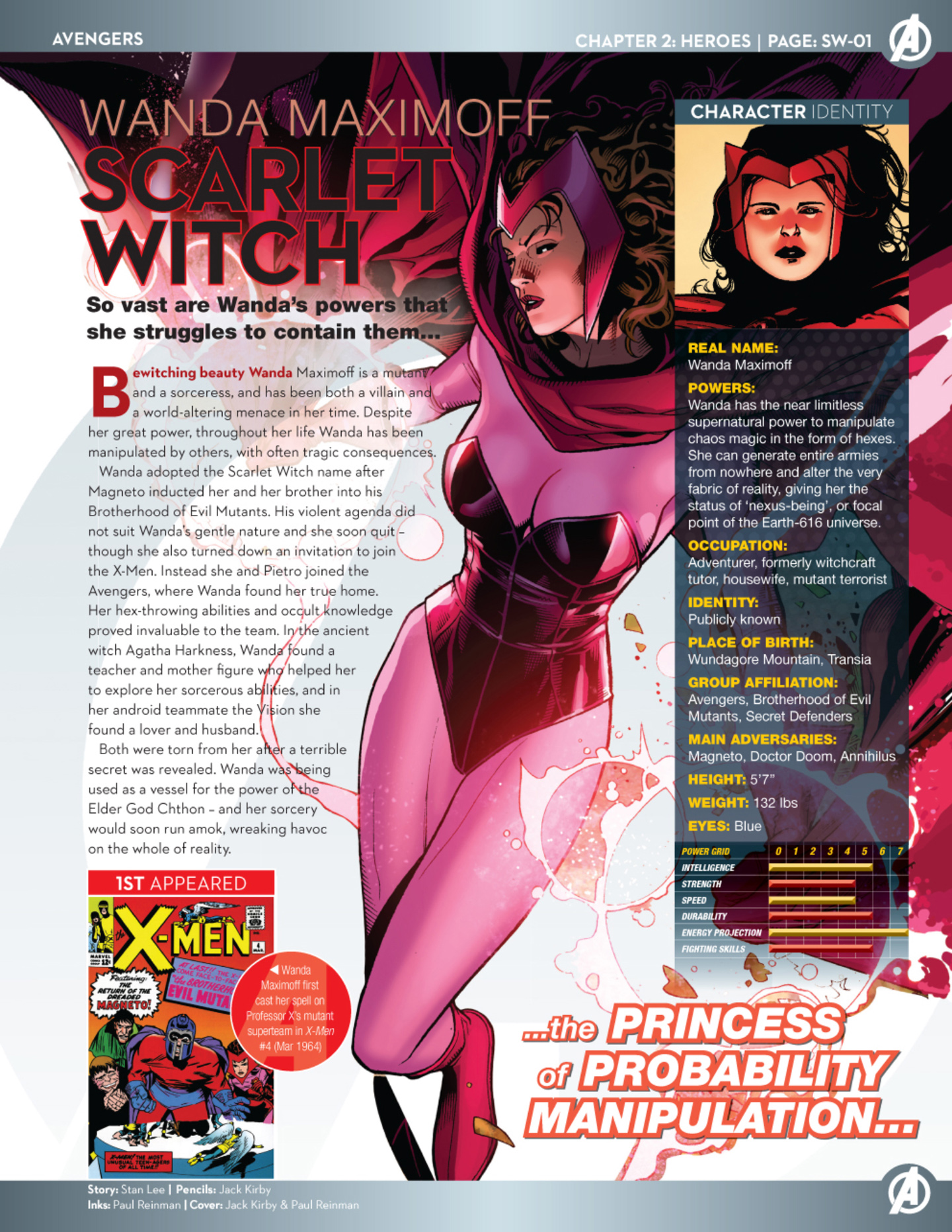 Read online Marvel Fact Files comic -  Issue #33 - 6