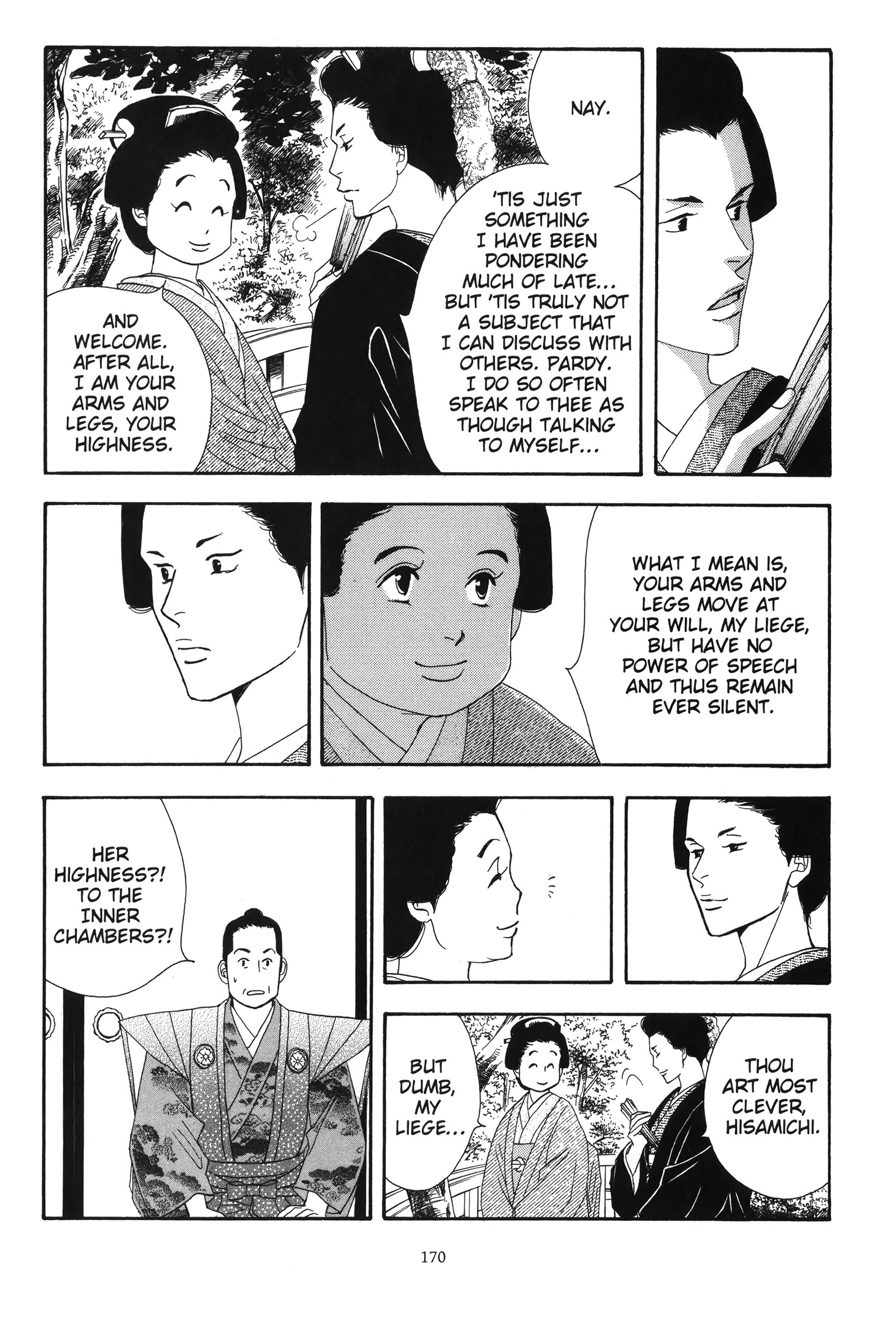 Read online Ōoku: The Inner Chambers comic -  Issue # TPB 1 - 170