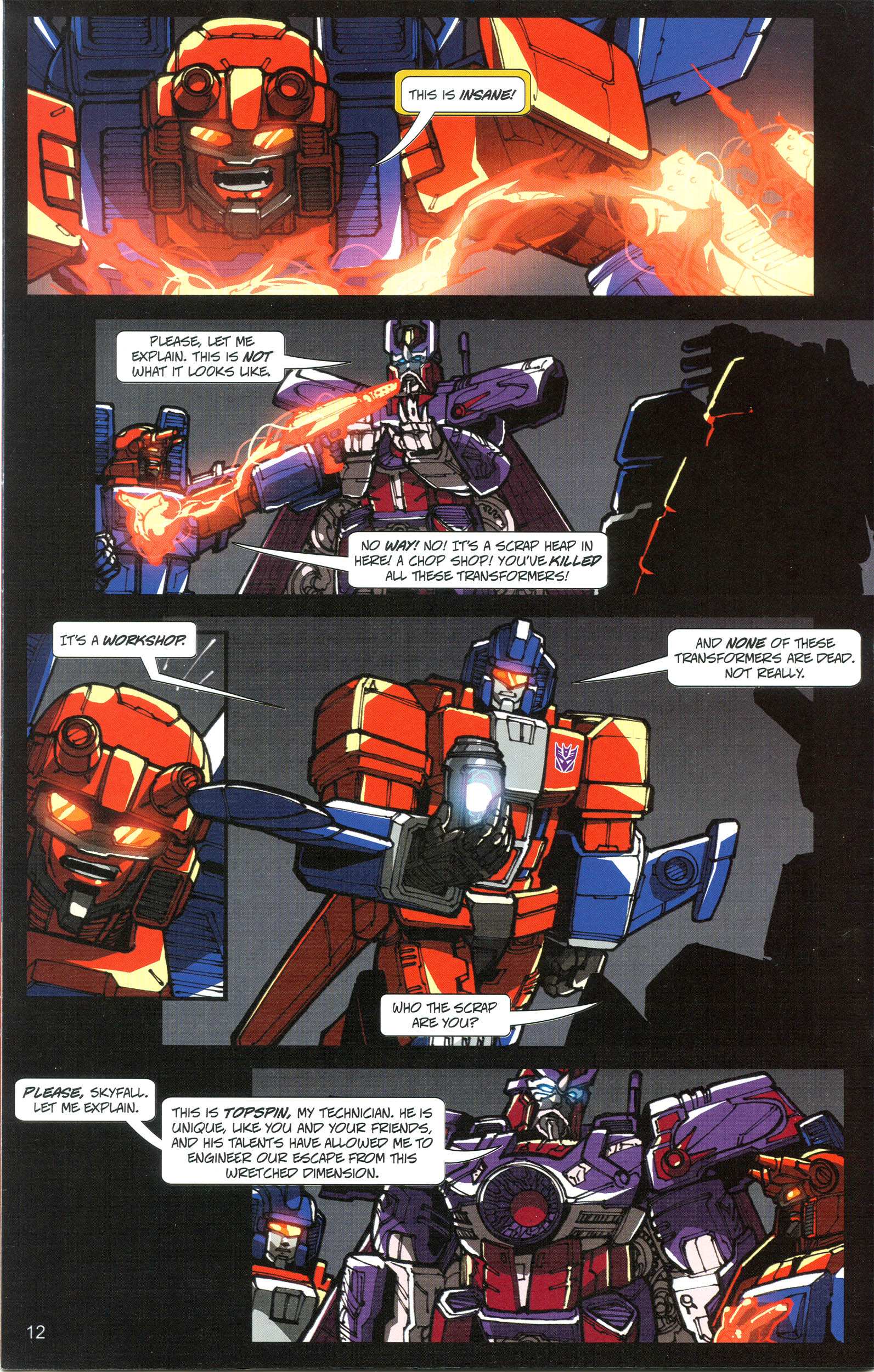 Read online Transformers: Collectors' Club comic -  Issue #21 - 12