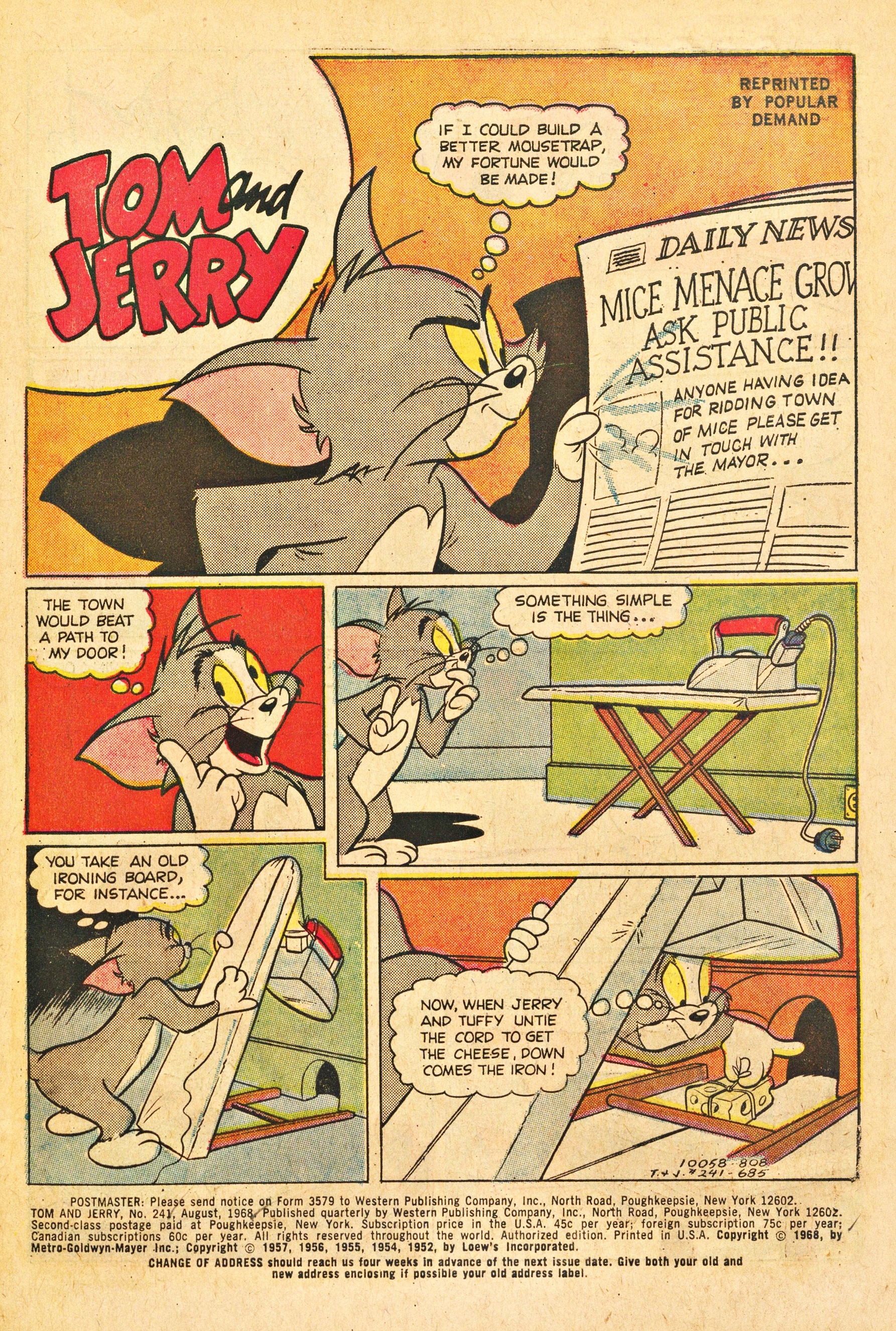 Read online Tom and Jerry comic -  Issue #241 - 3