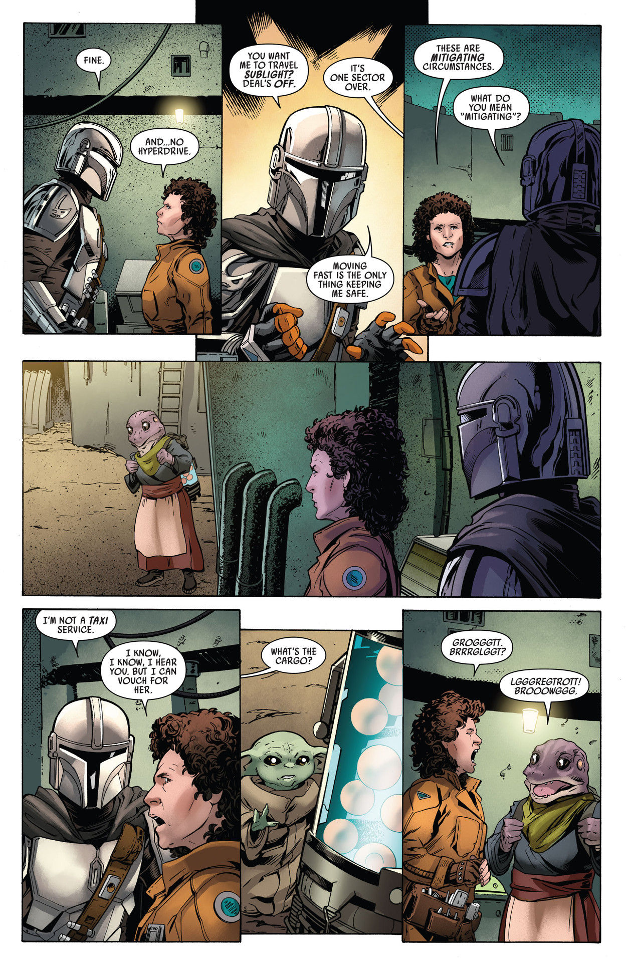 Read online Star Wars: The Mandalorian Season 2 comic -  Issue #2 - 11