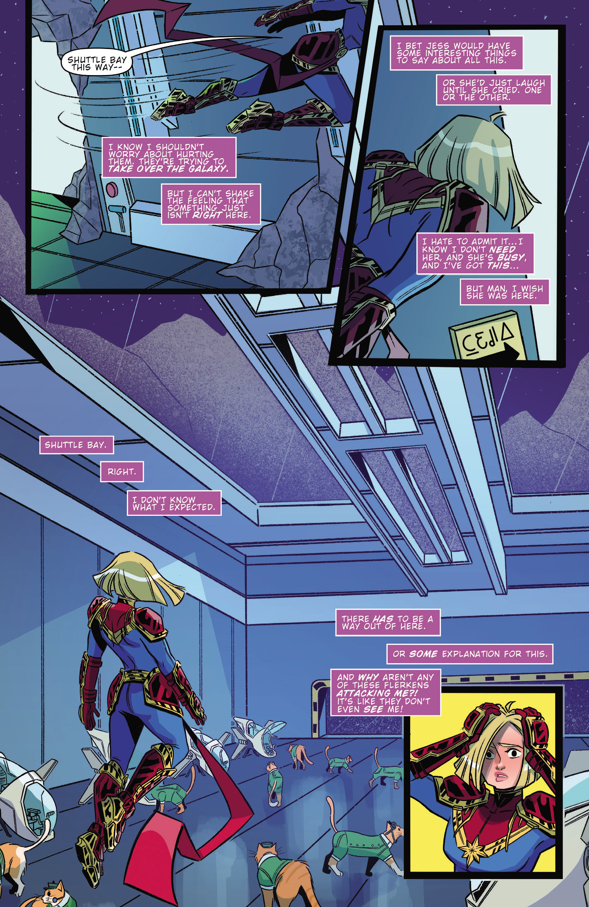 Read online Captain Marvel: Game On comic -  Issue # TPB (Part 1) - 34