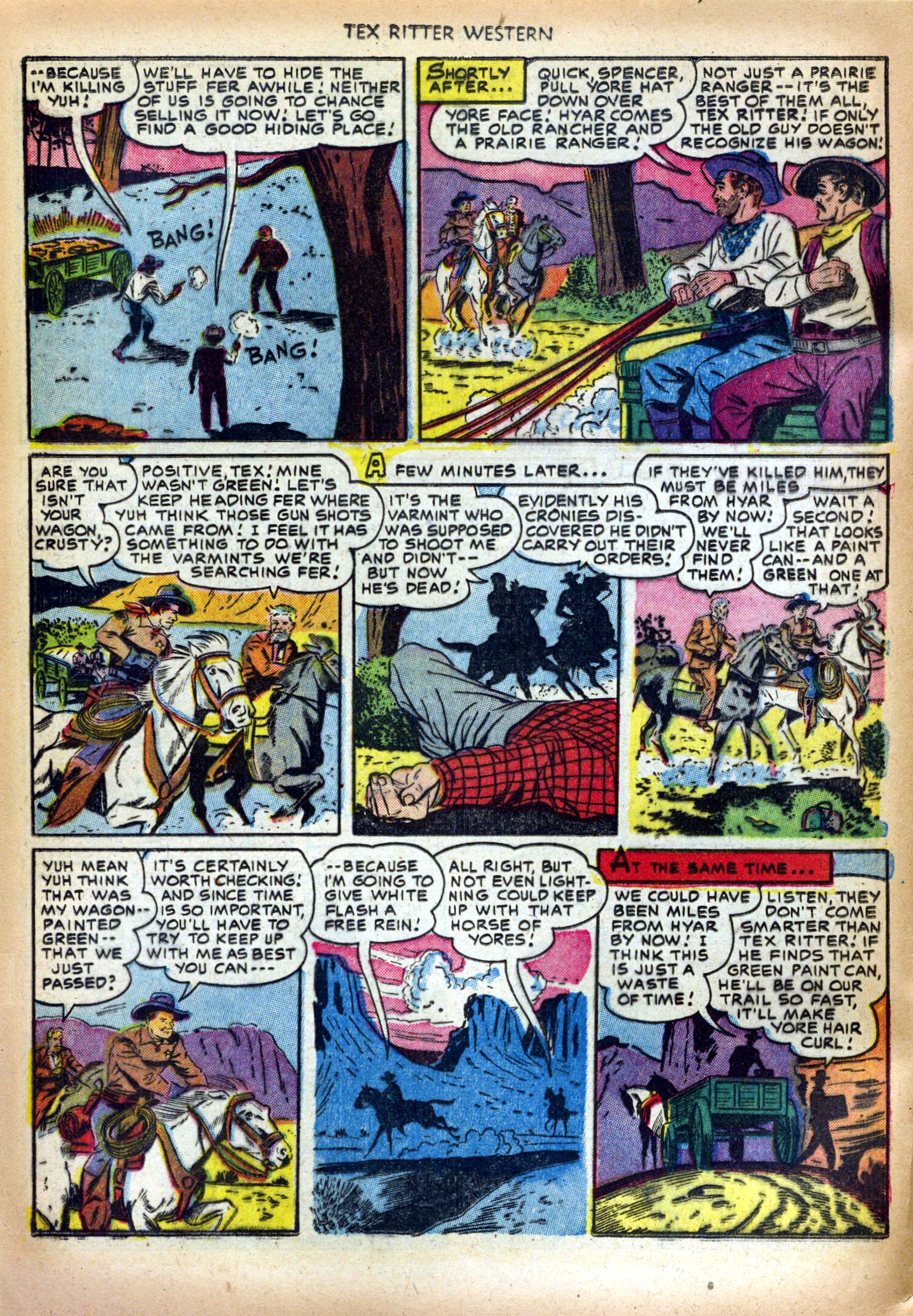 Read online Tex Ritter Western comic -  Issue #13 - 32