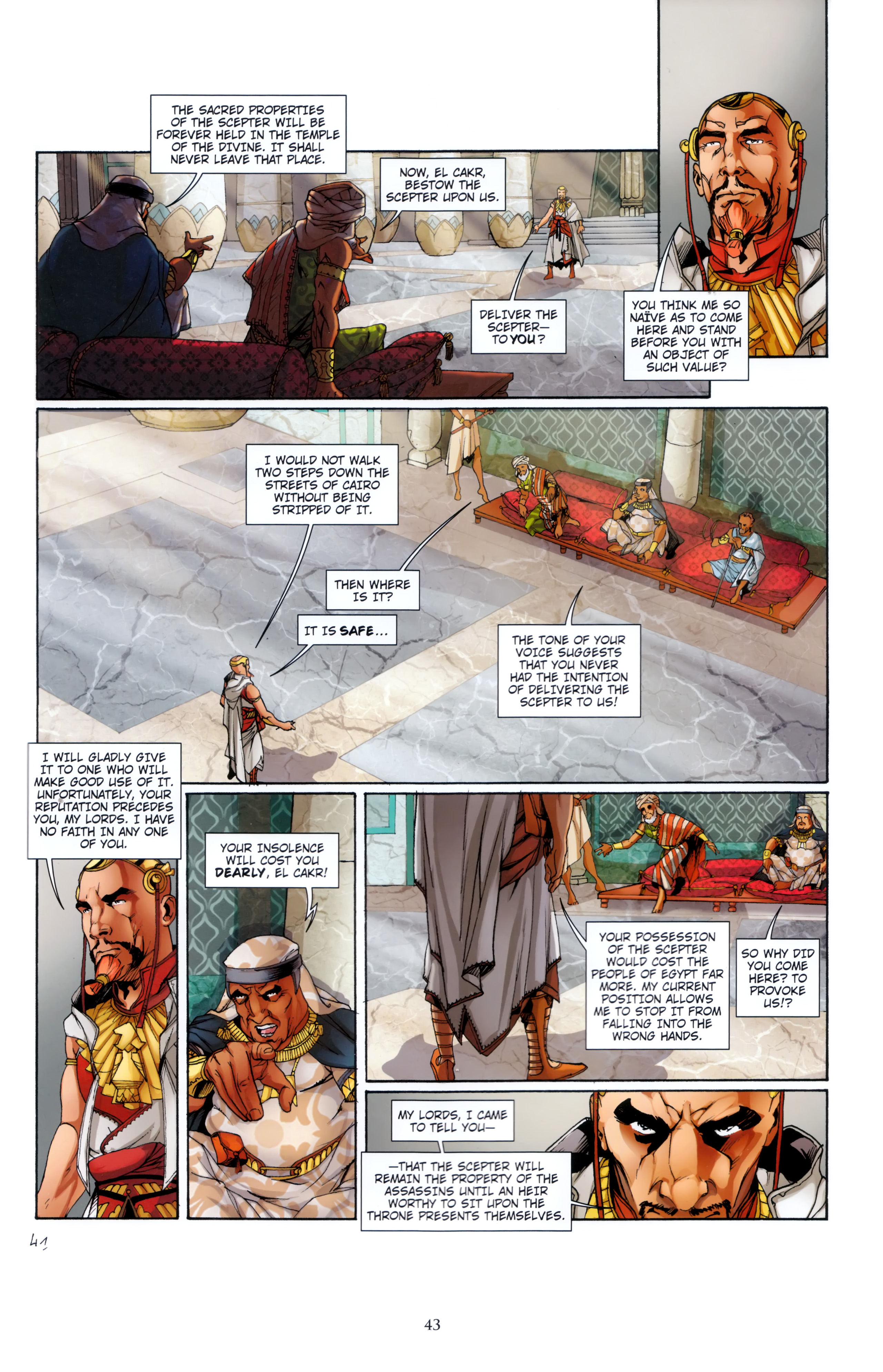 Read online Assassin's Creed (2009) comic -  Issue #5 - 43