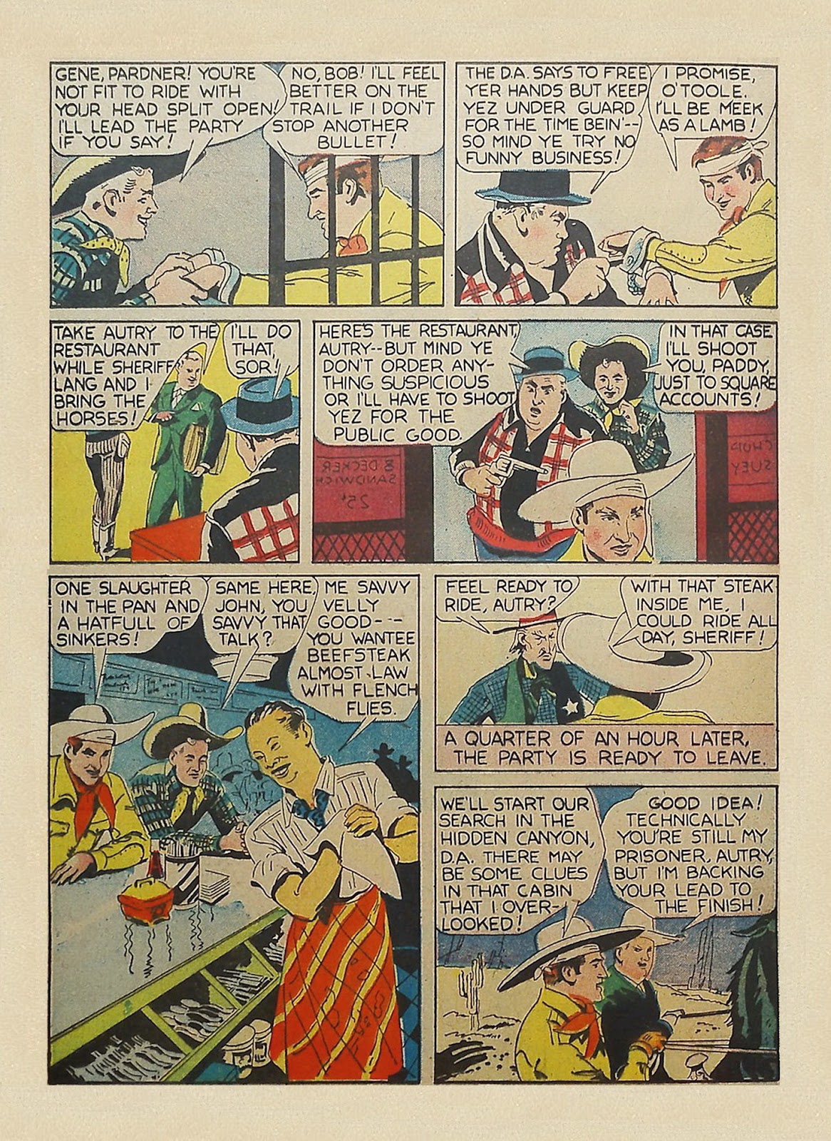 Gene Autry Comics issue 1 - Page 38