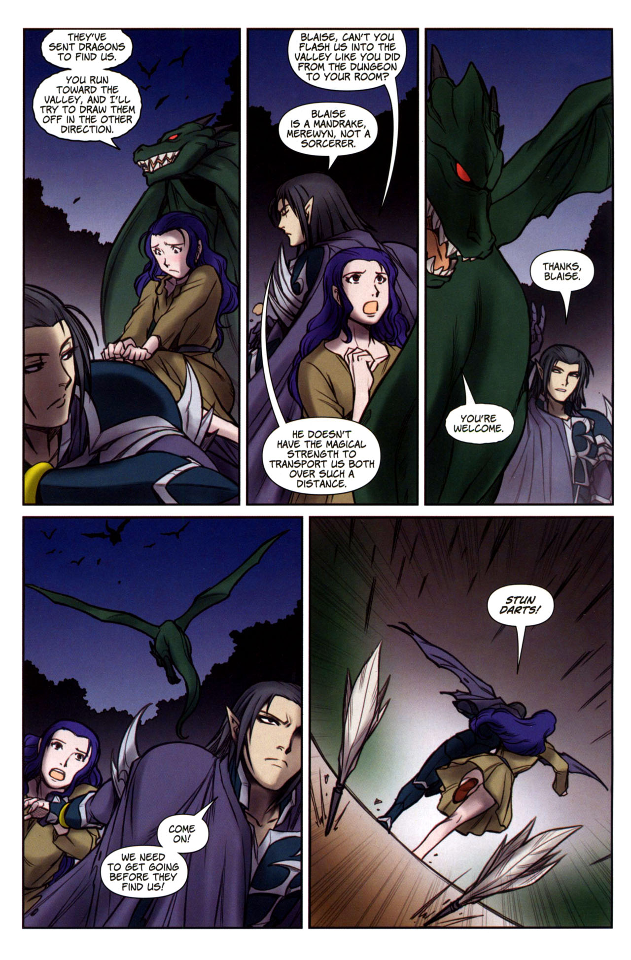 Read online Lords of Avalon: Knight of Darkness comic -  Issue #2 - 21