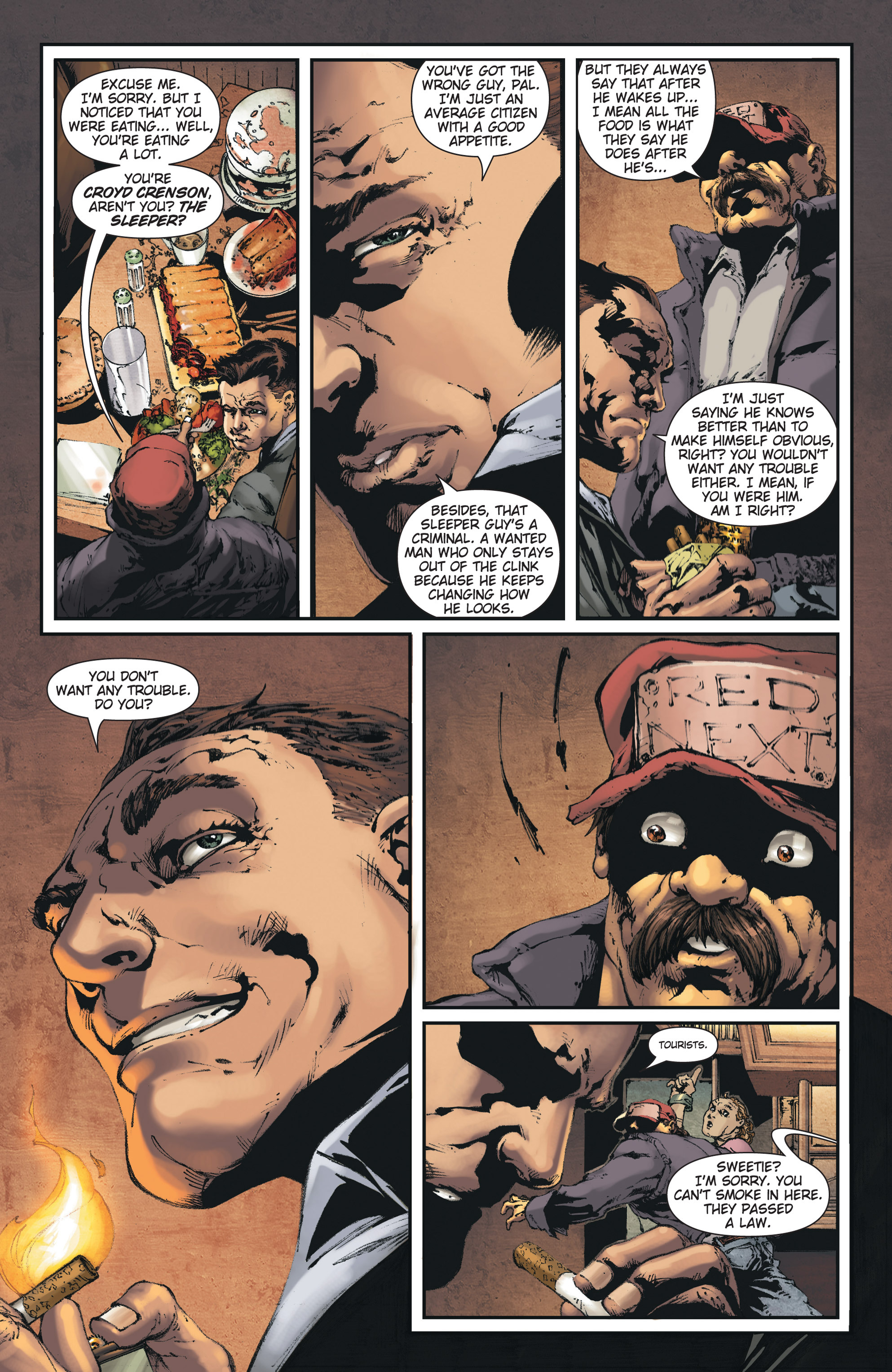 Read online George R.R. Martin's Wild Cards: The Hard Call comic -  Issue # _TPB (Part 1) - 7