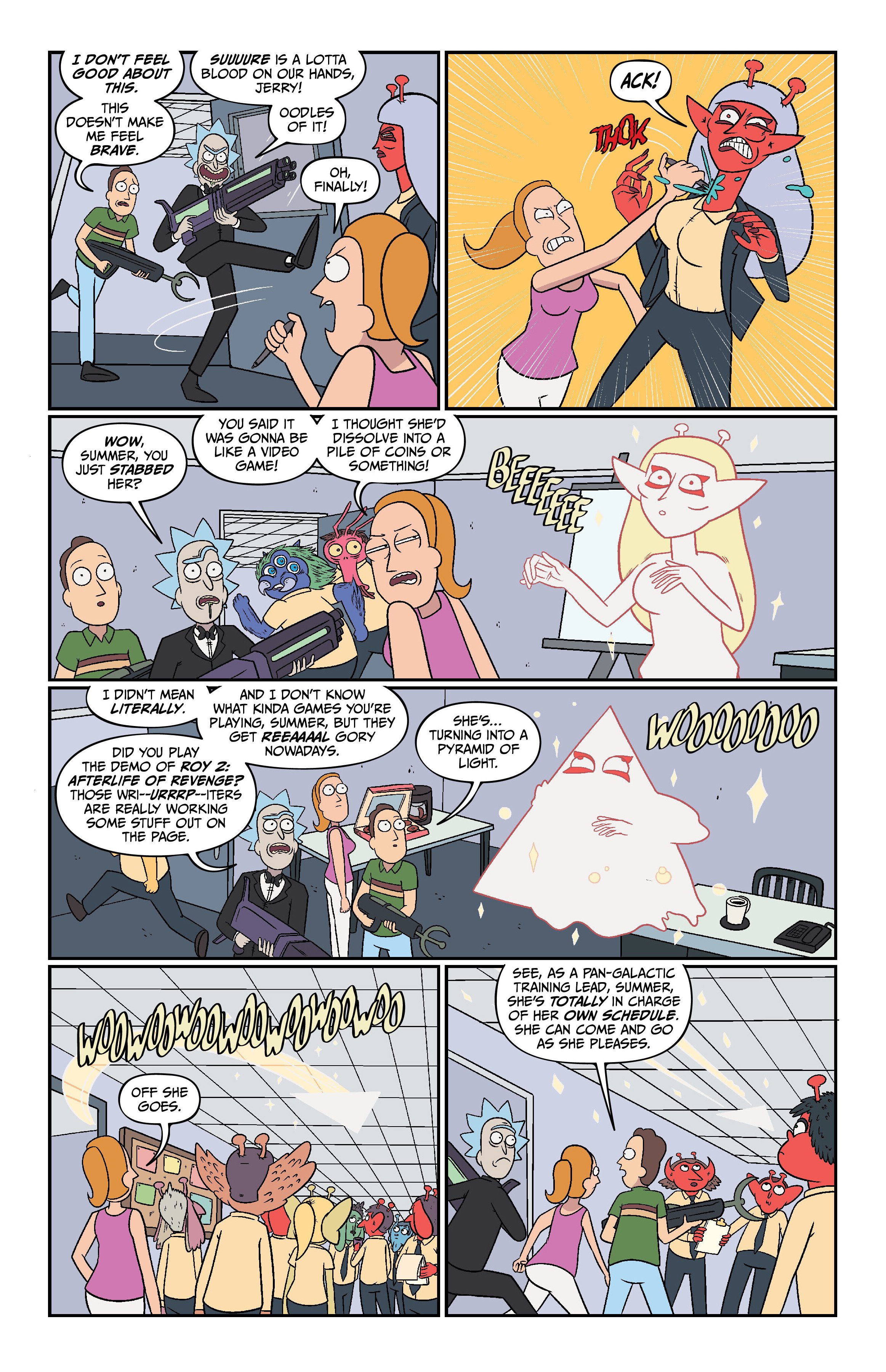 Read online Rick and Morty Deluxe Edition comic -  Issue # TPB 8 (Part 1) - 77