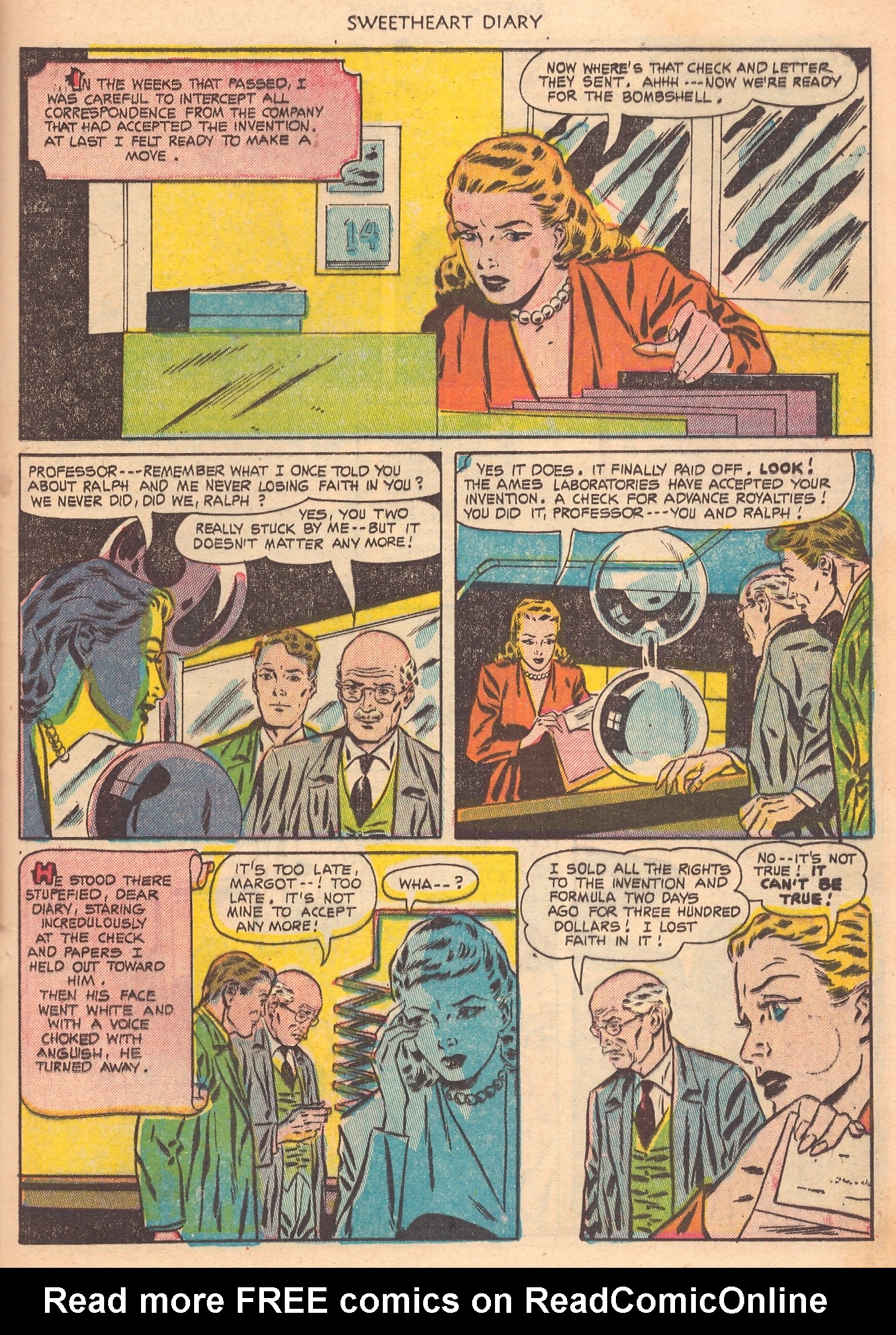 Read online Sweetheart Diary comic -  Issue #14 - 20