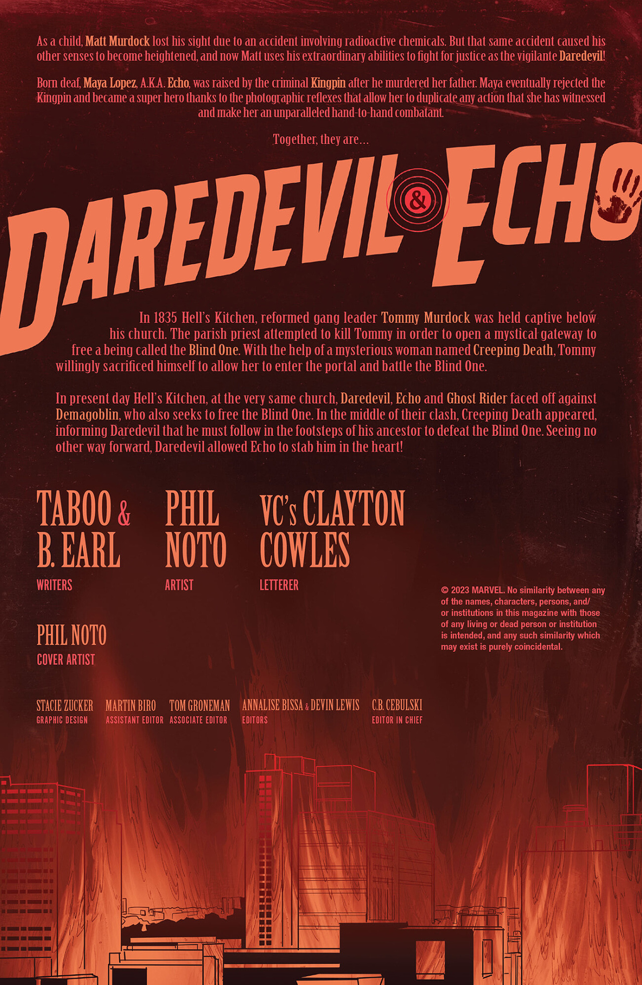 Read online Daredevil & Echo comic -  Issue #4 - 4