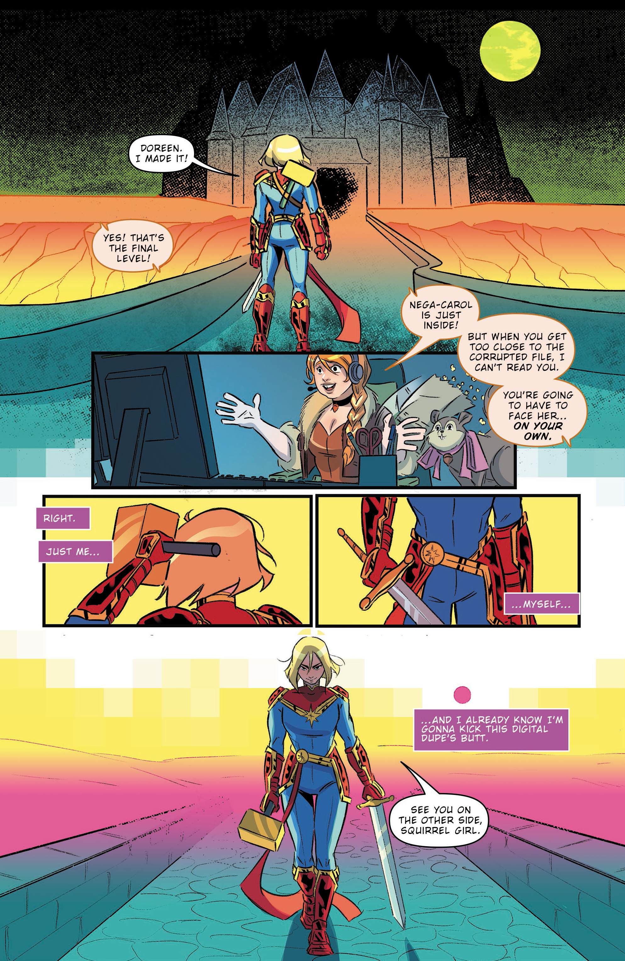 Read online Captain Marvel: Game On comic -  Issue # TPB (Part 3) - 25