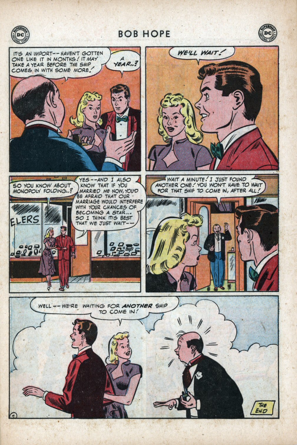 Read online The Adventures of Bob Hope comic -  Issue #14 - 40