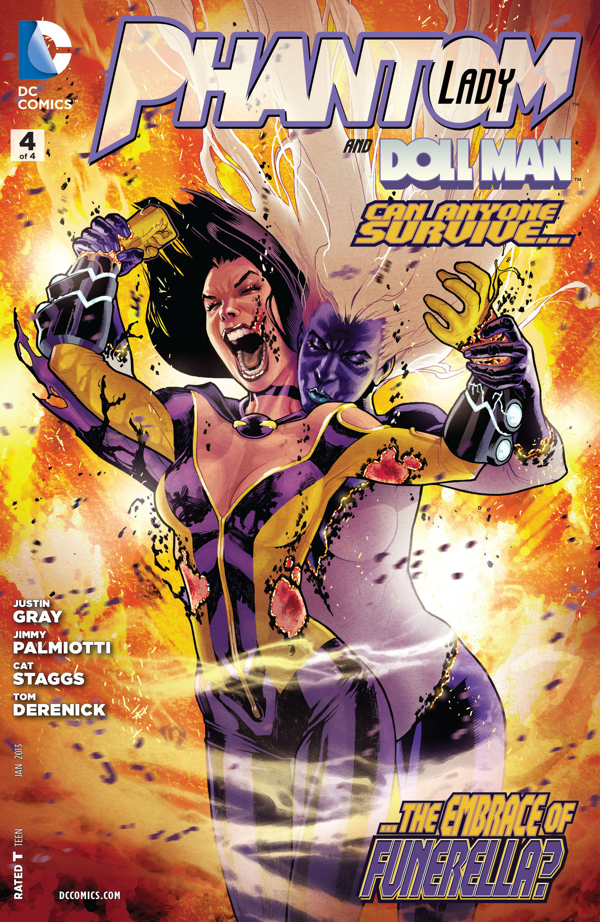 Read online Phantom Lady comic -  Issue #4 - 1