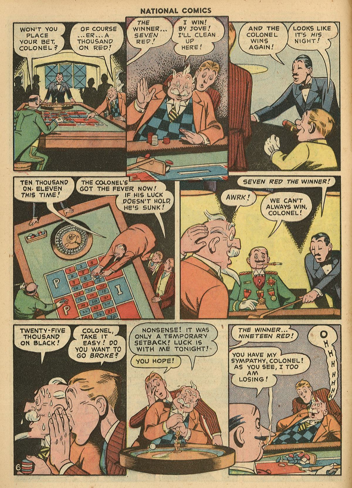 Read online National Comics comic -  Issue #75 - 8