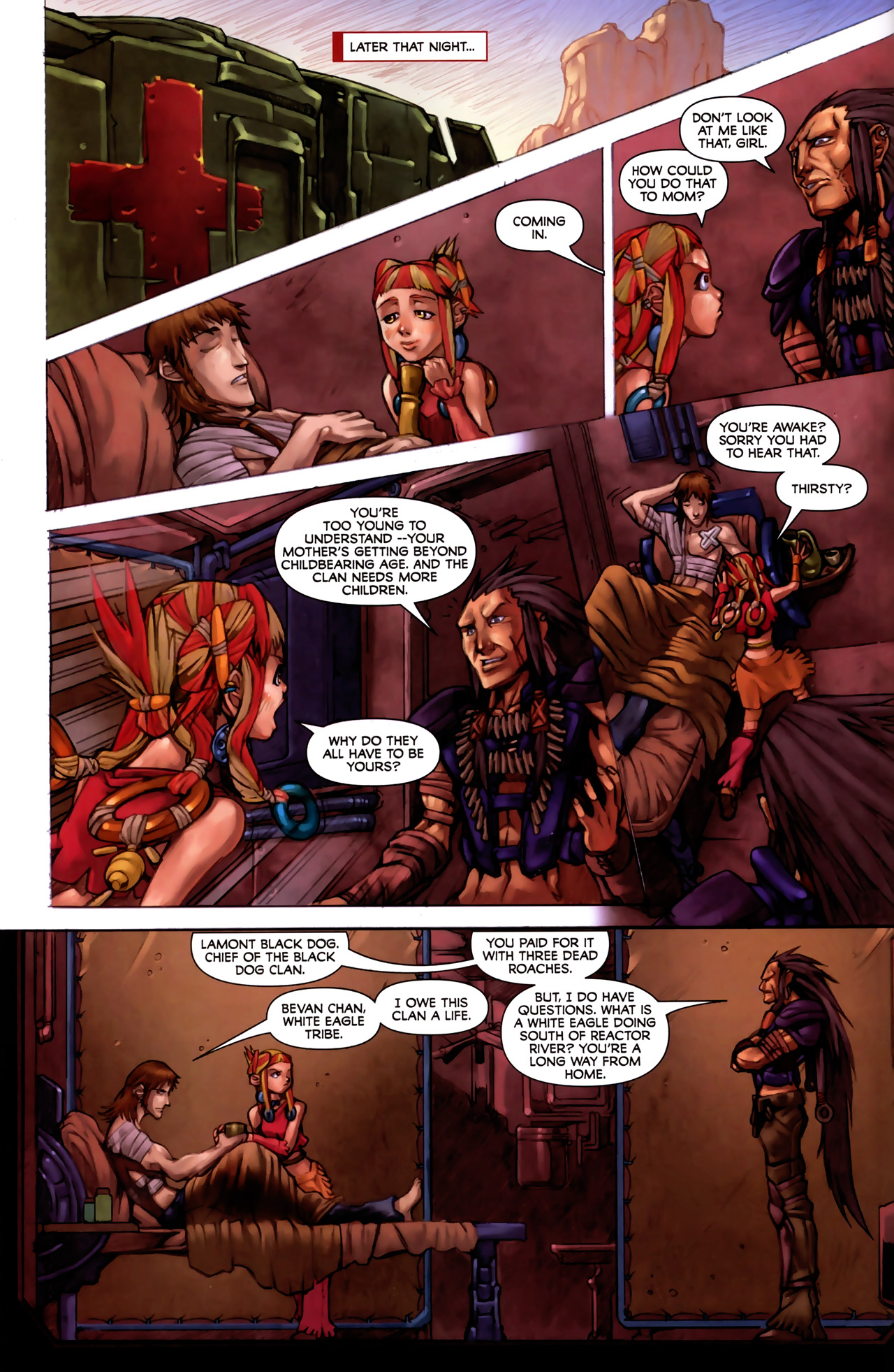 Read online Malcolm Wong's Dog Eaters comic -  Issue #2 - 8