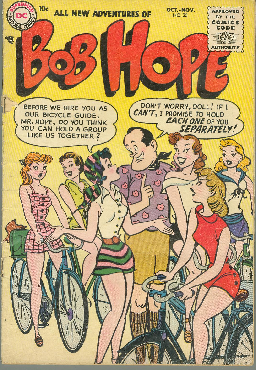 Read online The Adventures of Bob Hope comic -  Issue #35 - 1