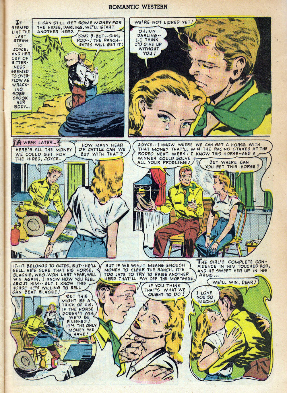 Read online Romantic Western comic -  Issue #2 - 29