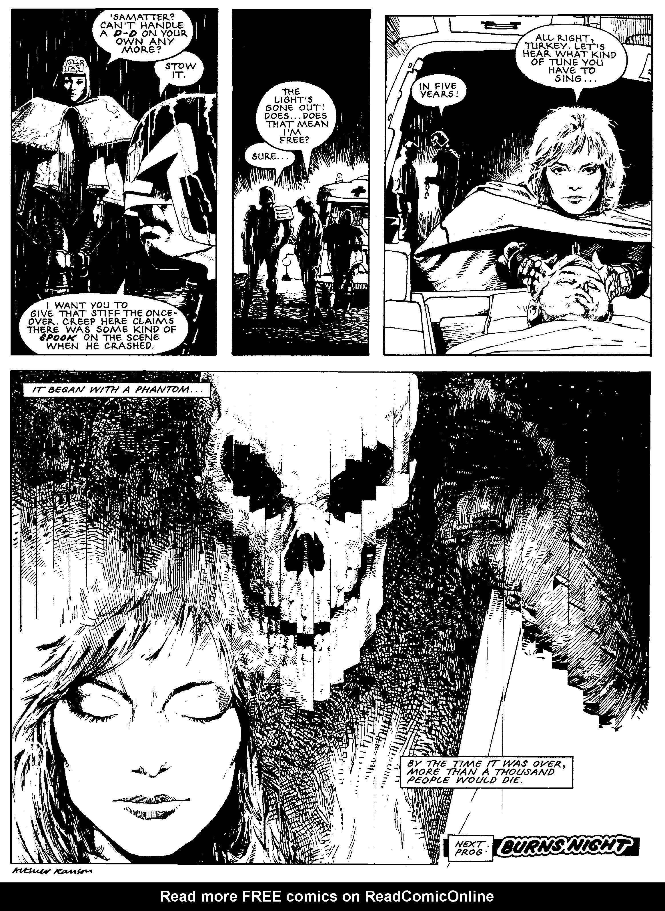 Read online Essential Judge Anderson: Shamball comic -  Issue # TPB - 10