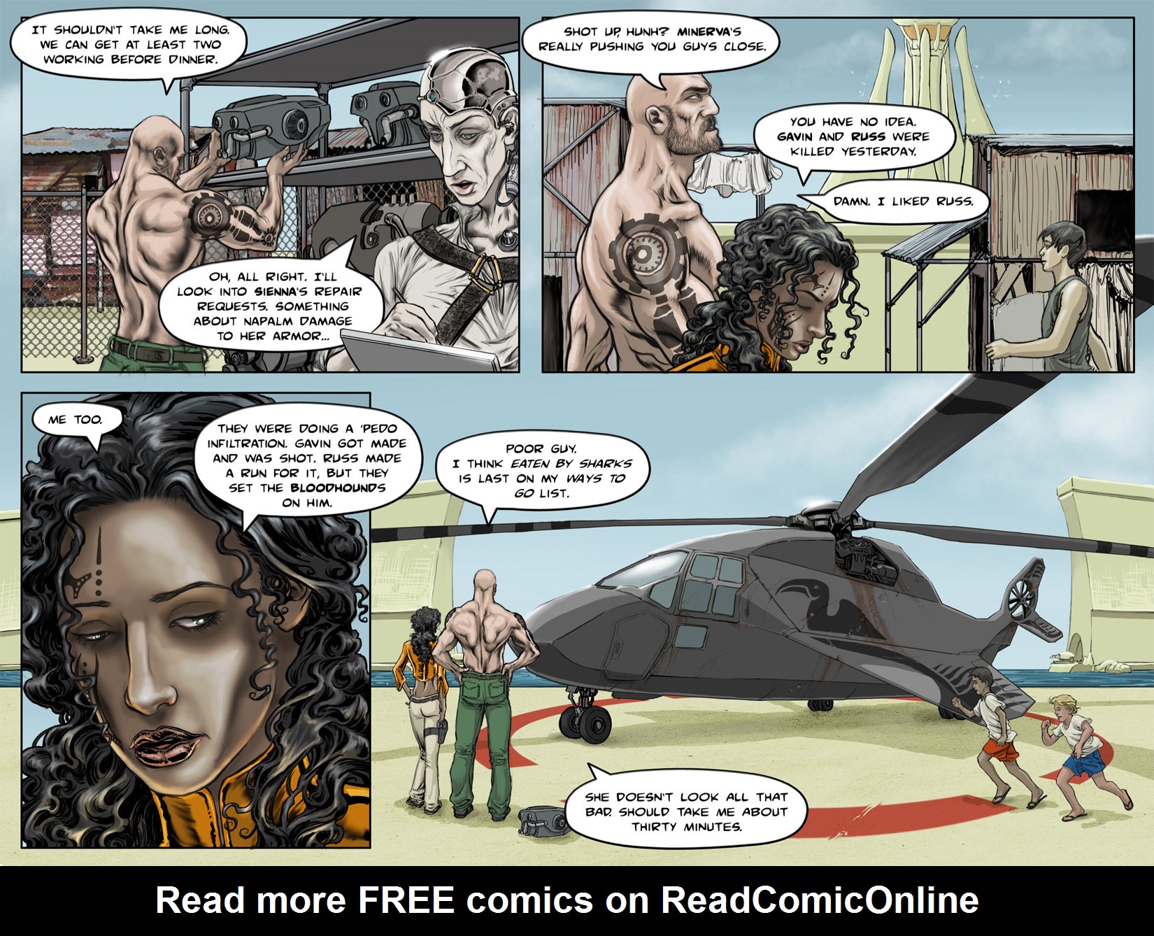 Read online Azure comic -  Issue #5 - 21