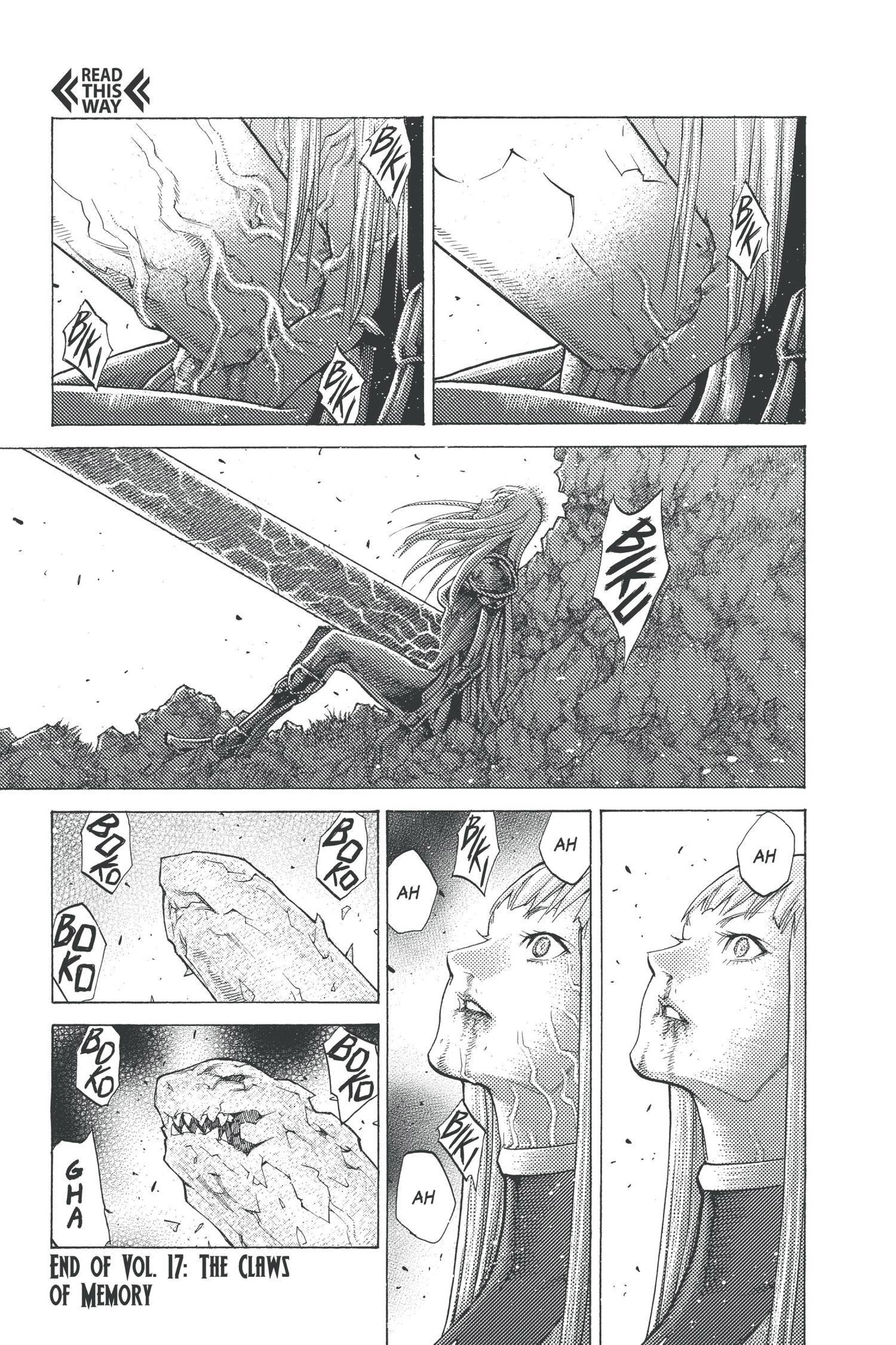 Read online Claymore comic -  Issue #17 - 176