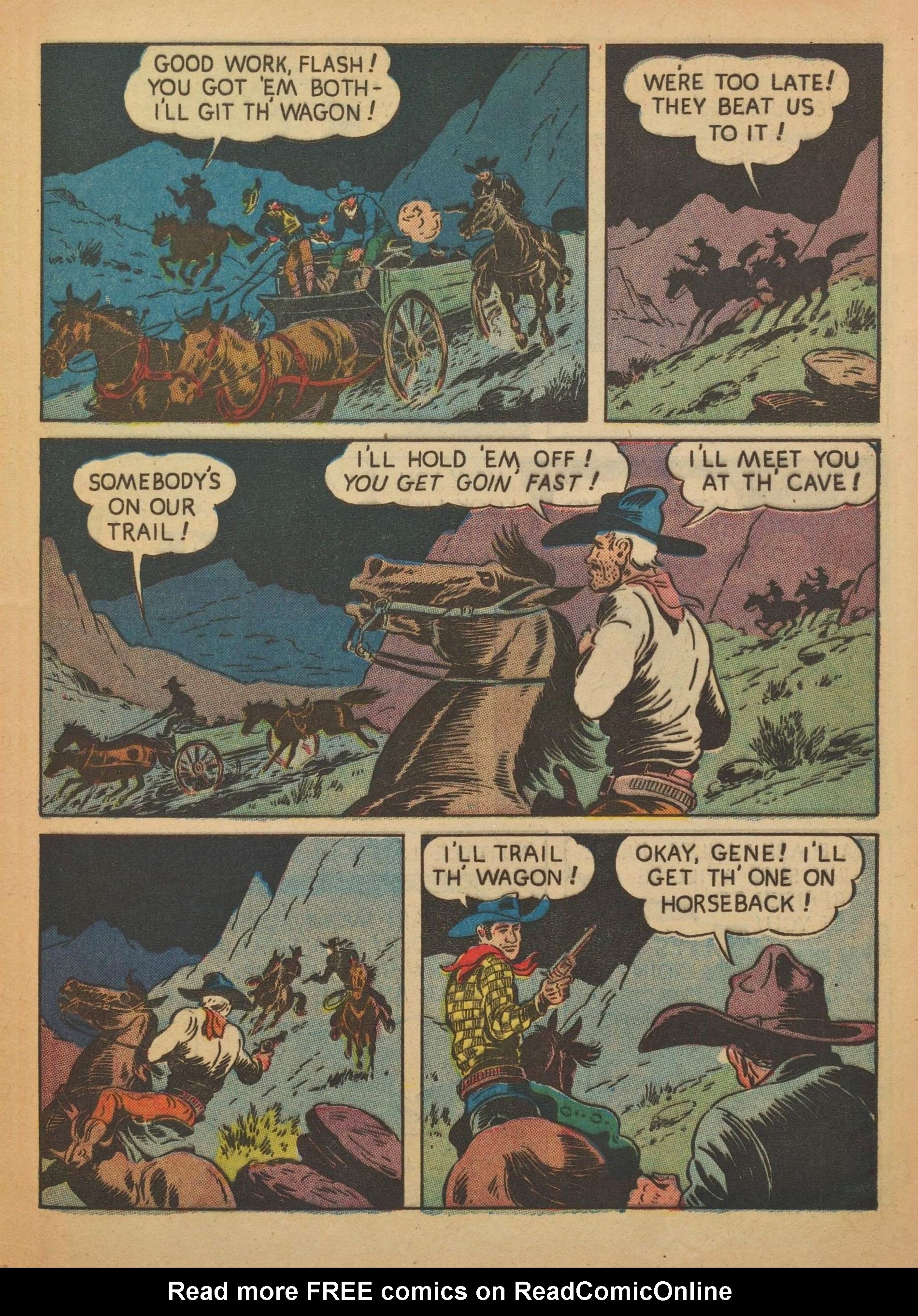 Read online Gene Autry Comics comic -  Issue #8 - 49