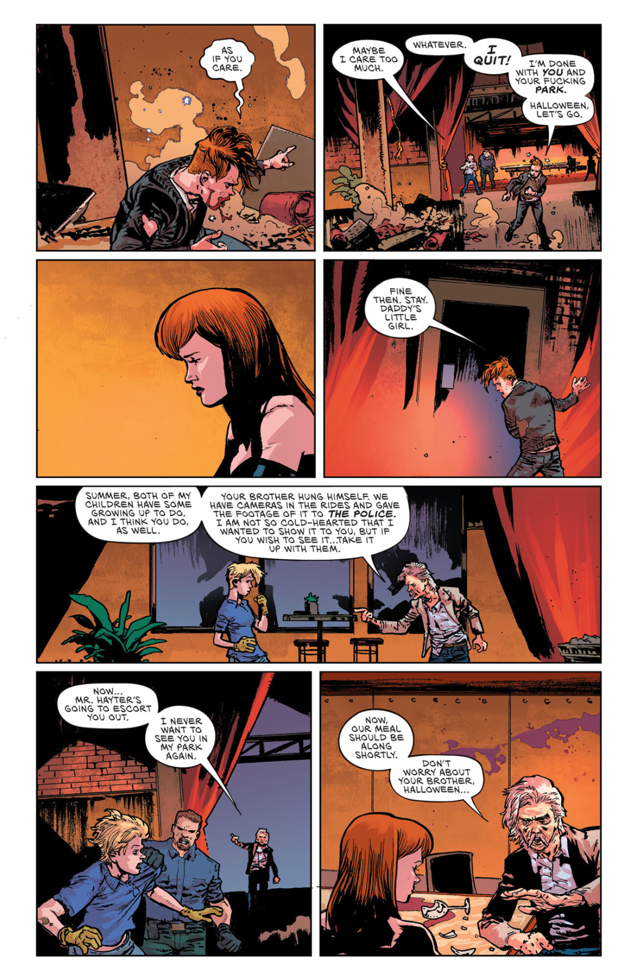 Read online Dark Ride comic -  Issue #7 - 20