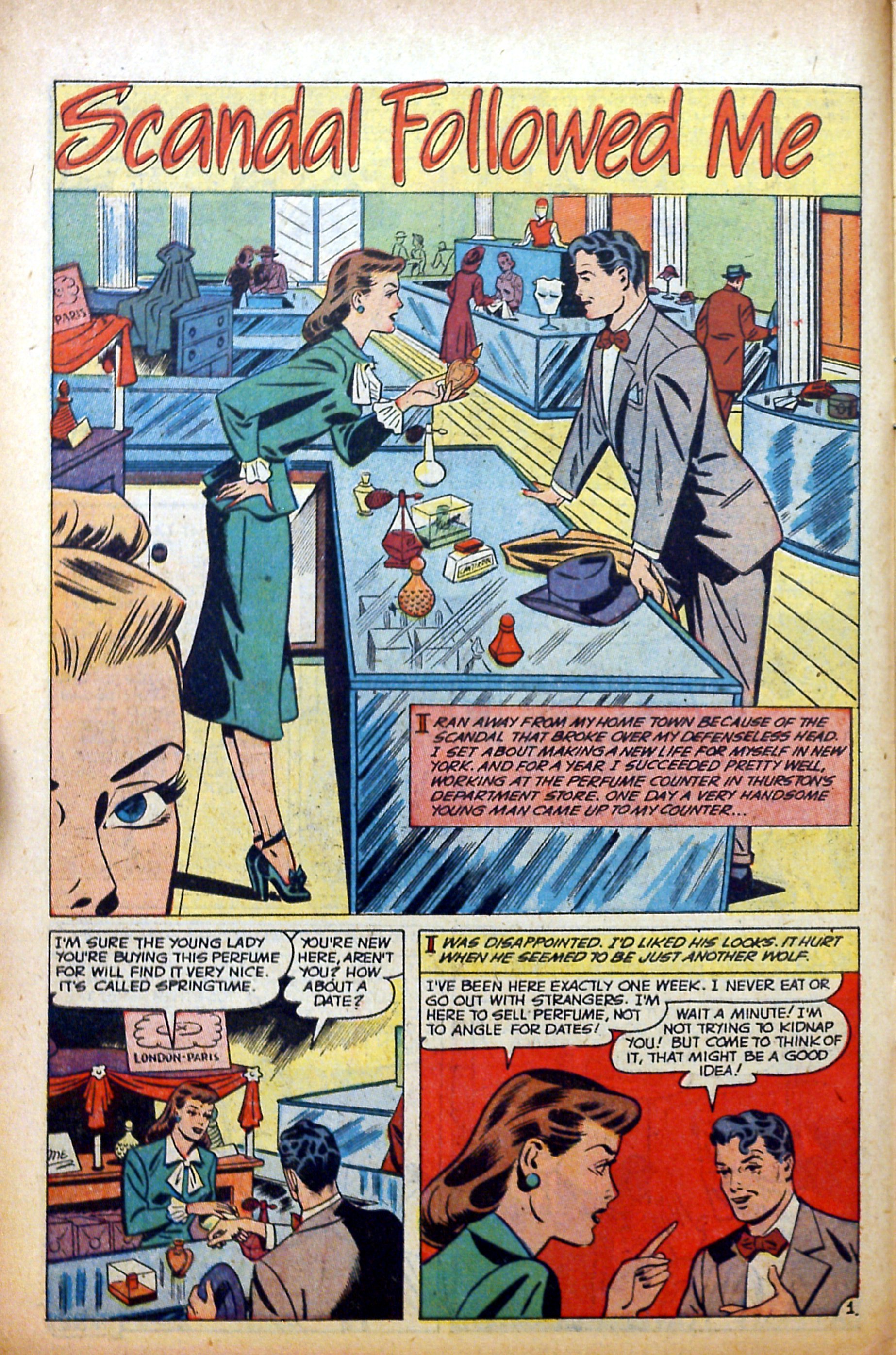Read online Glamorous Romances comic -  Issue #70 - 10