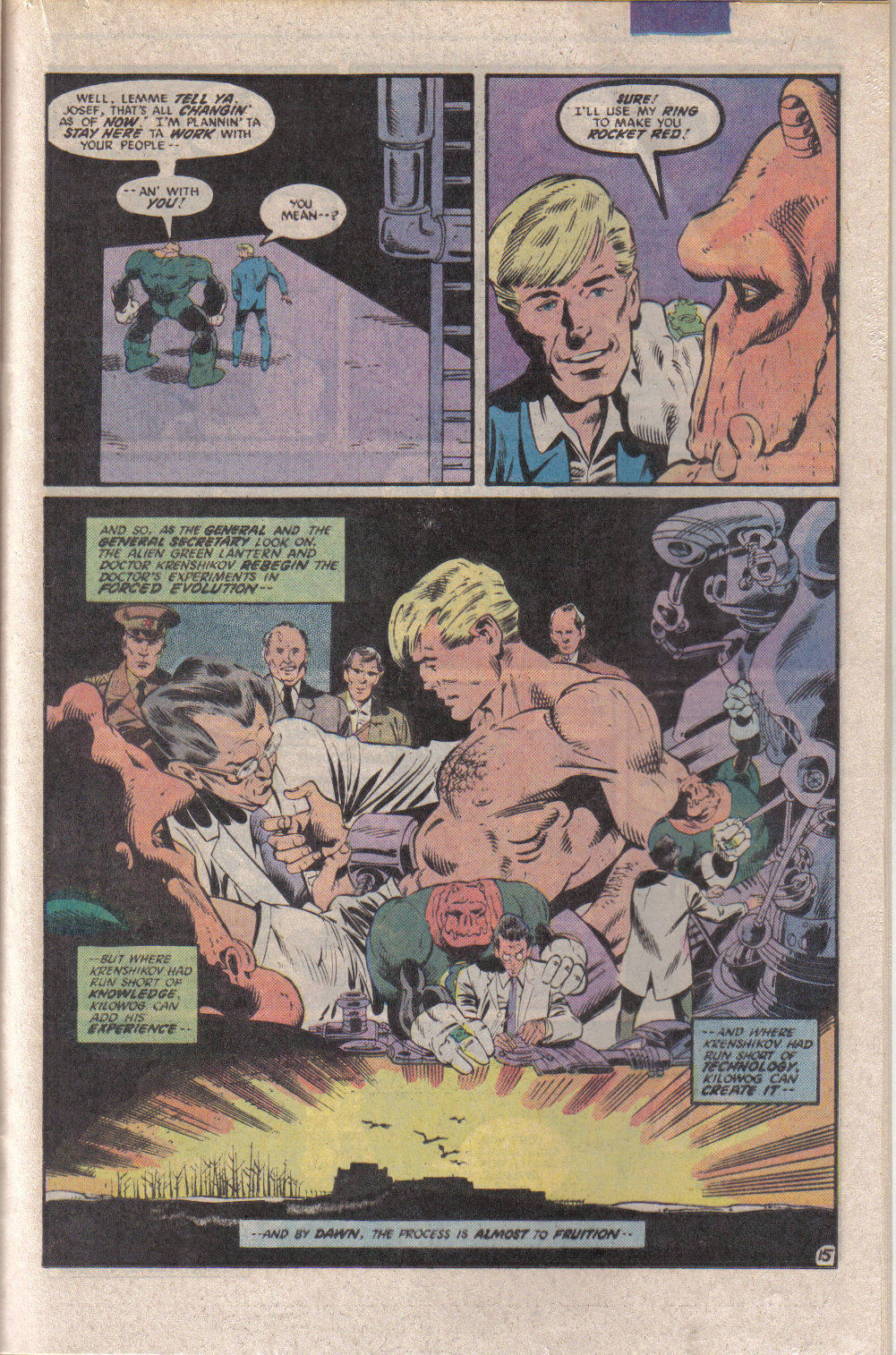 Read online The Green Lantern Corps comic -  Issue #208 - 21