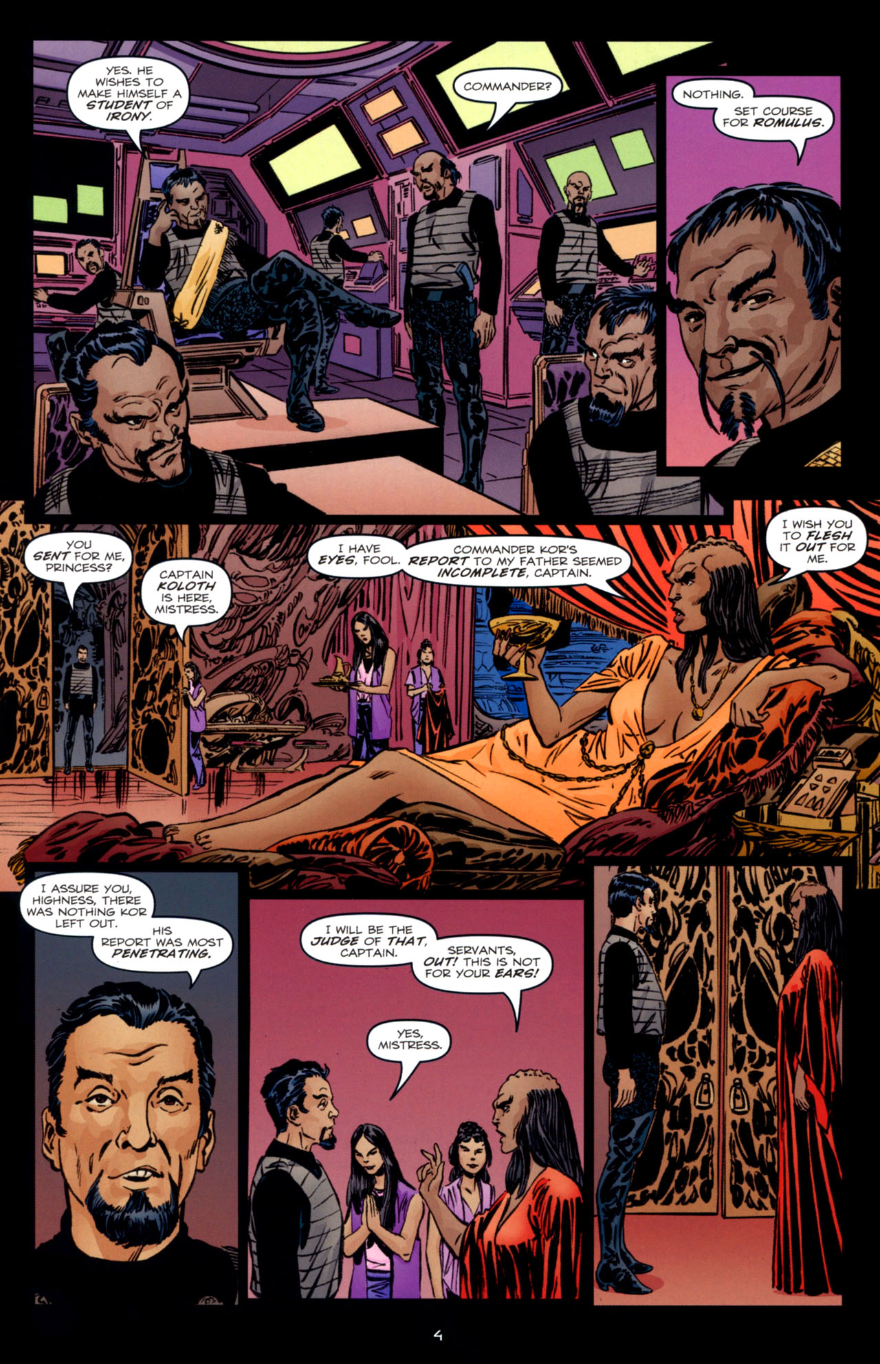 Read online Star Trek: Romulans Schism comic -  Issue #1 - 5