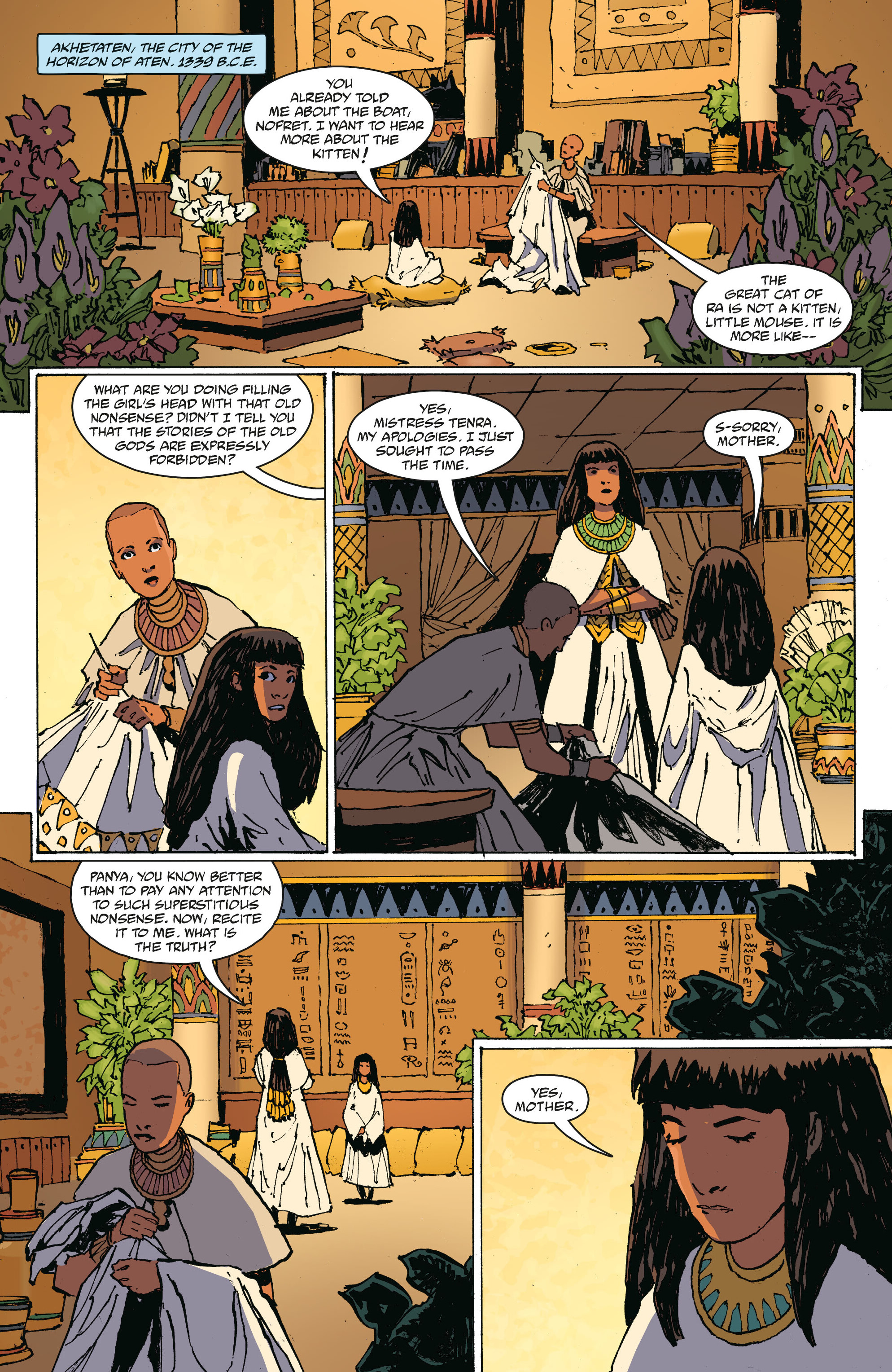 Read online Panya: The Mummy's Curse comic -  Issue #1 - 4