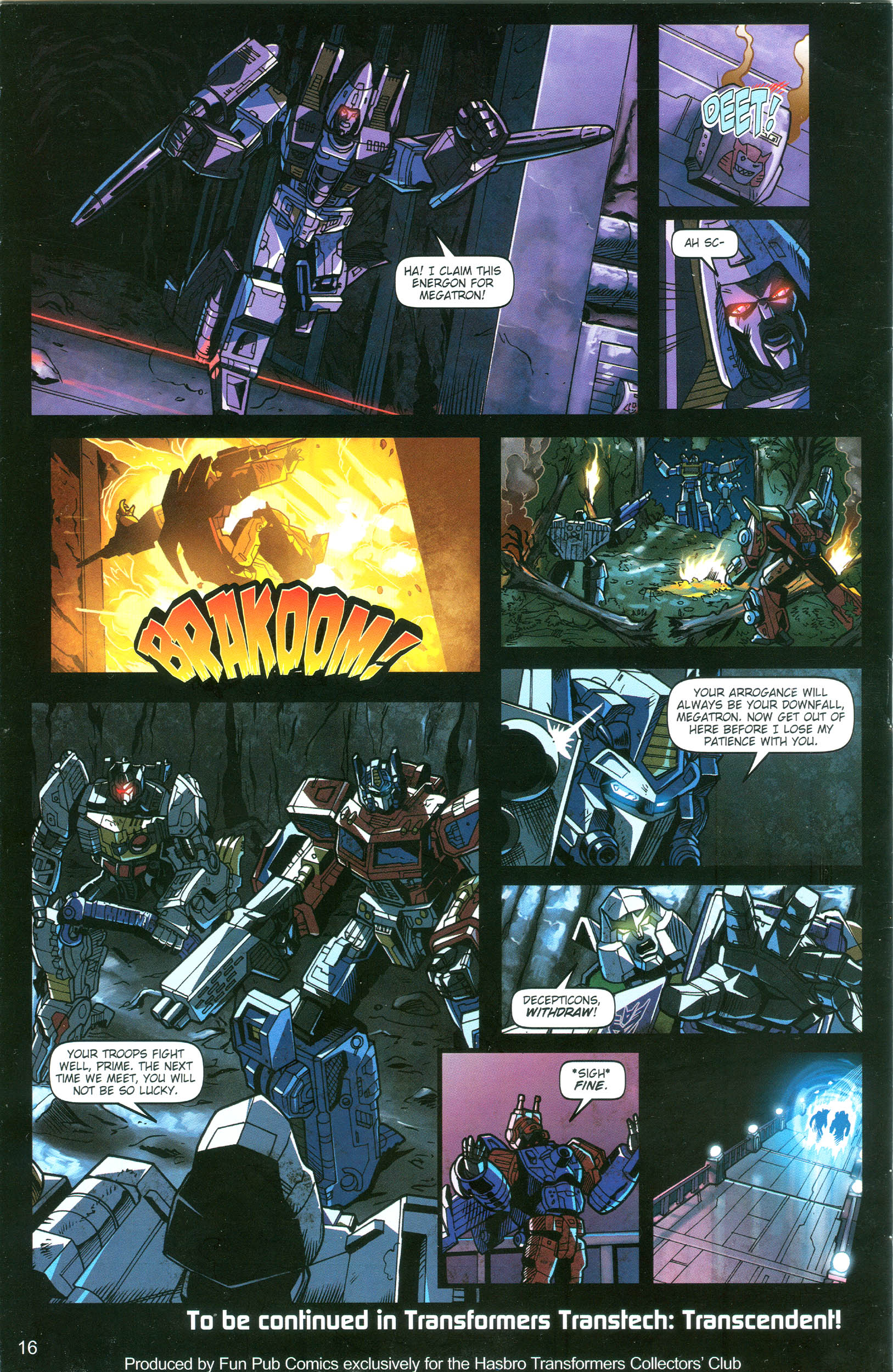 Read online Transformers: Collectors' Club comic -  Issue #18 - 16