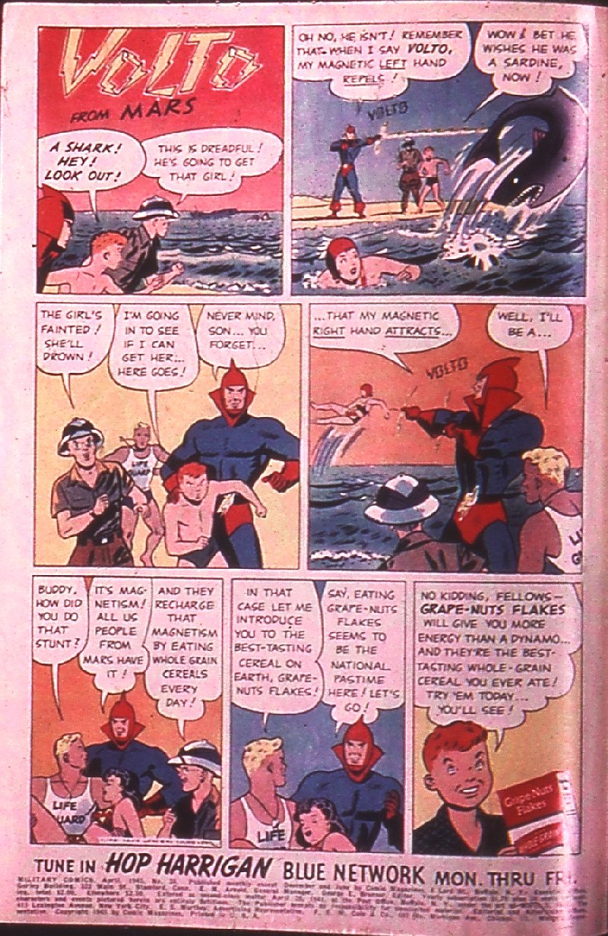 Read online Military Comics comic -  Issue #38 - 2