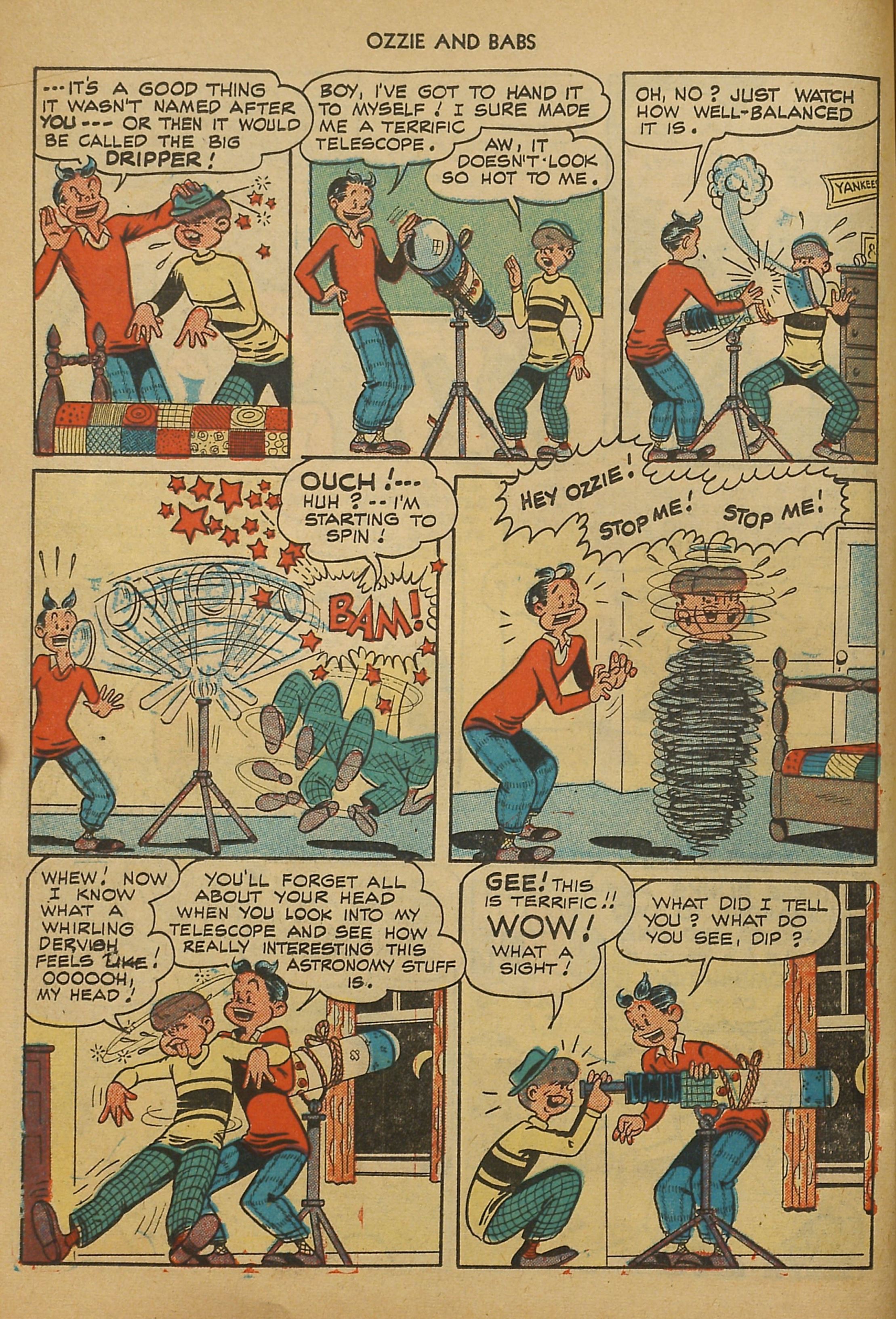 Read online Ozzie And Babs comic -  Issue #6 - 18