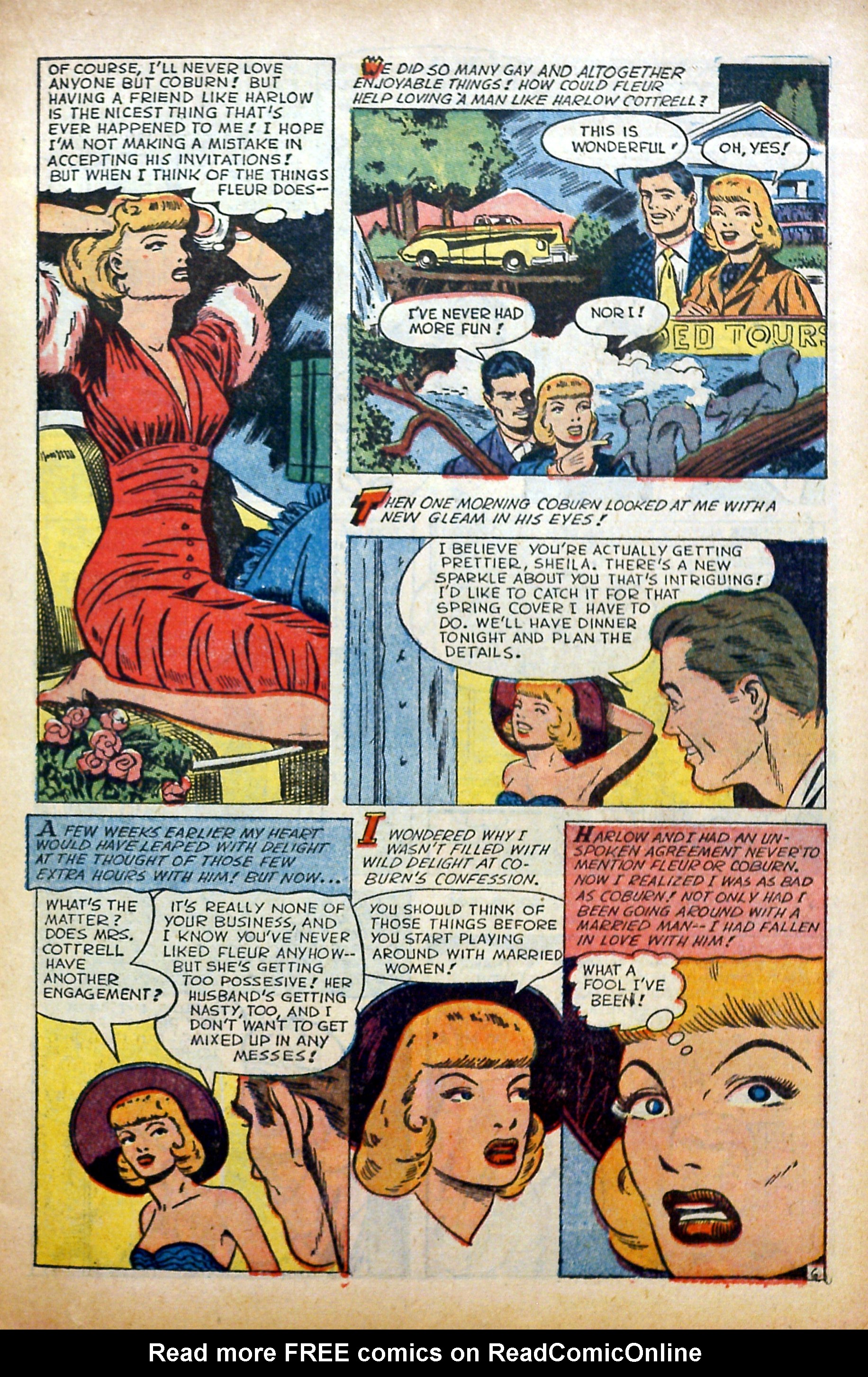 Read online Glamorous Romances comic -  Issue #76 - 15