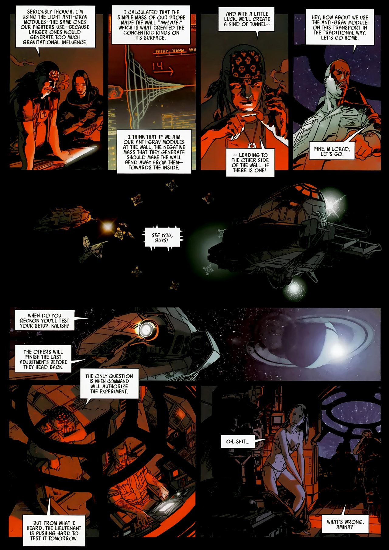 Read online Universal War One comic -  Issue #1 - 32