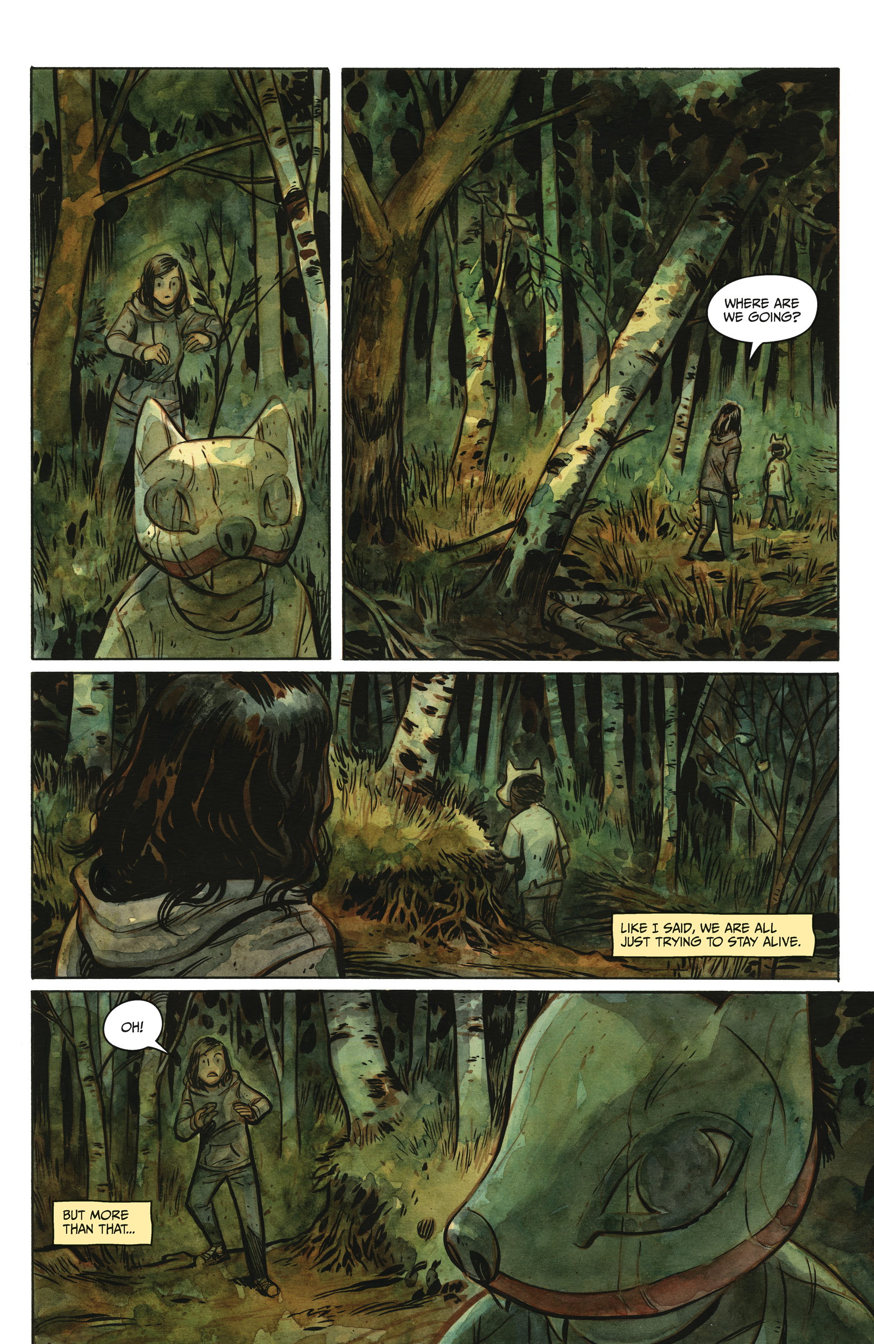 Read online The Lonesome Hunters: The Wolf Child comic -  Issue #1 - 22