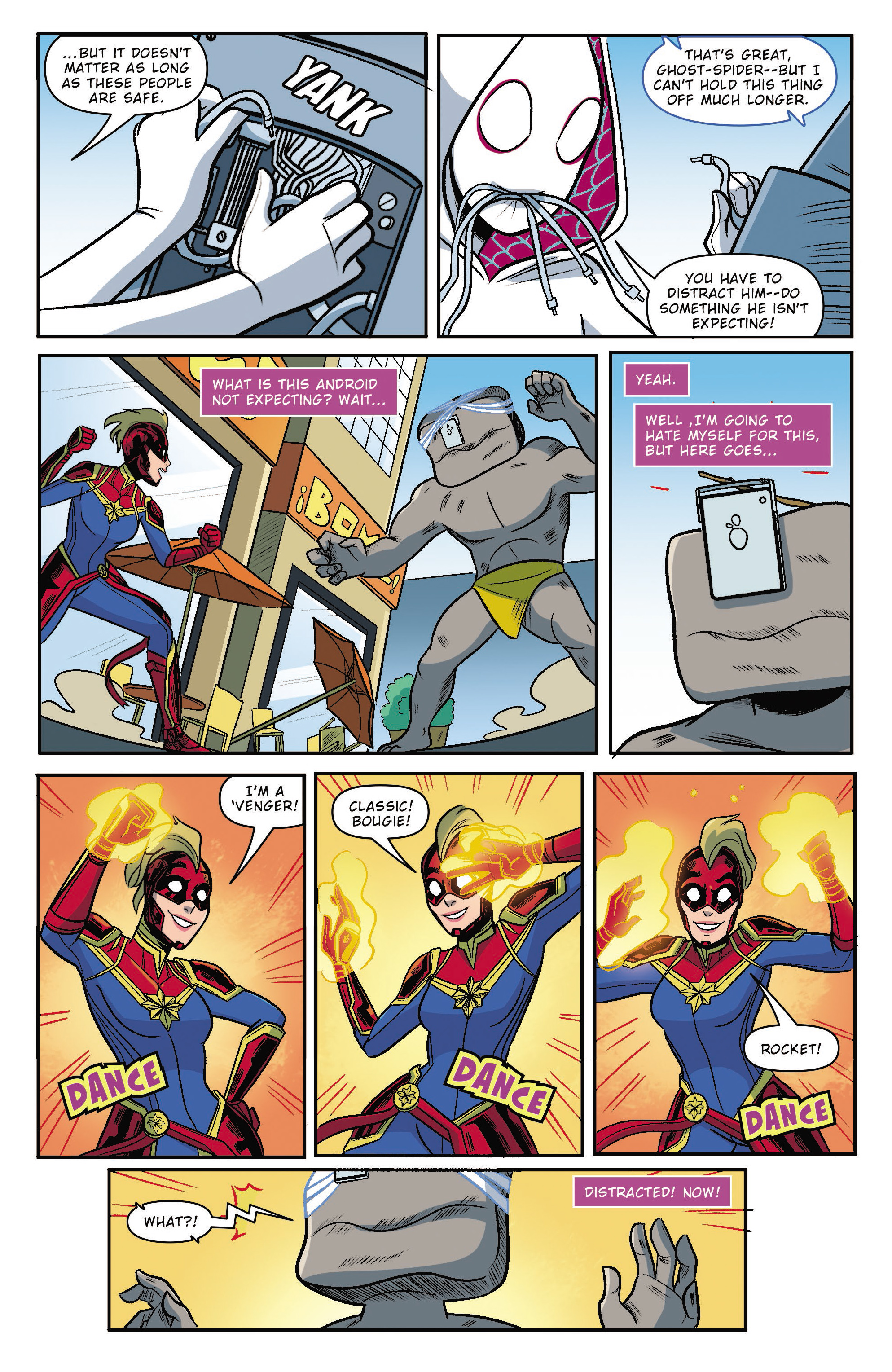 Read online Captain Marvel: Game On comic -  Issue # TPB (Part 2) - 64