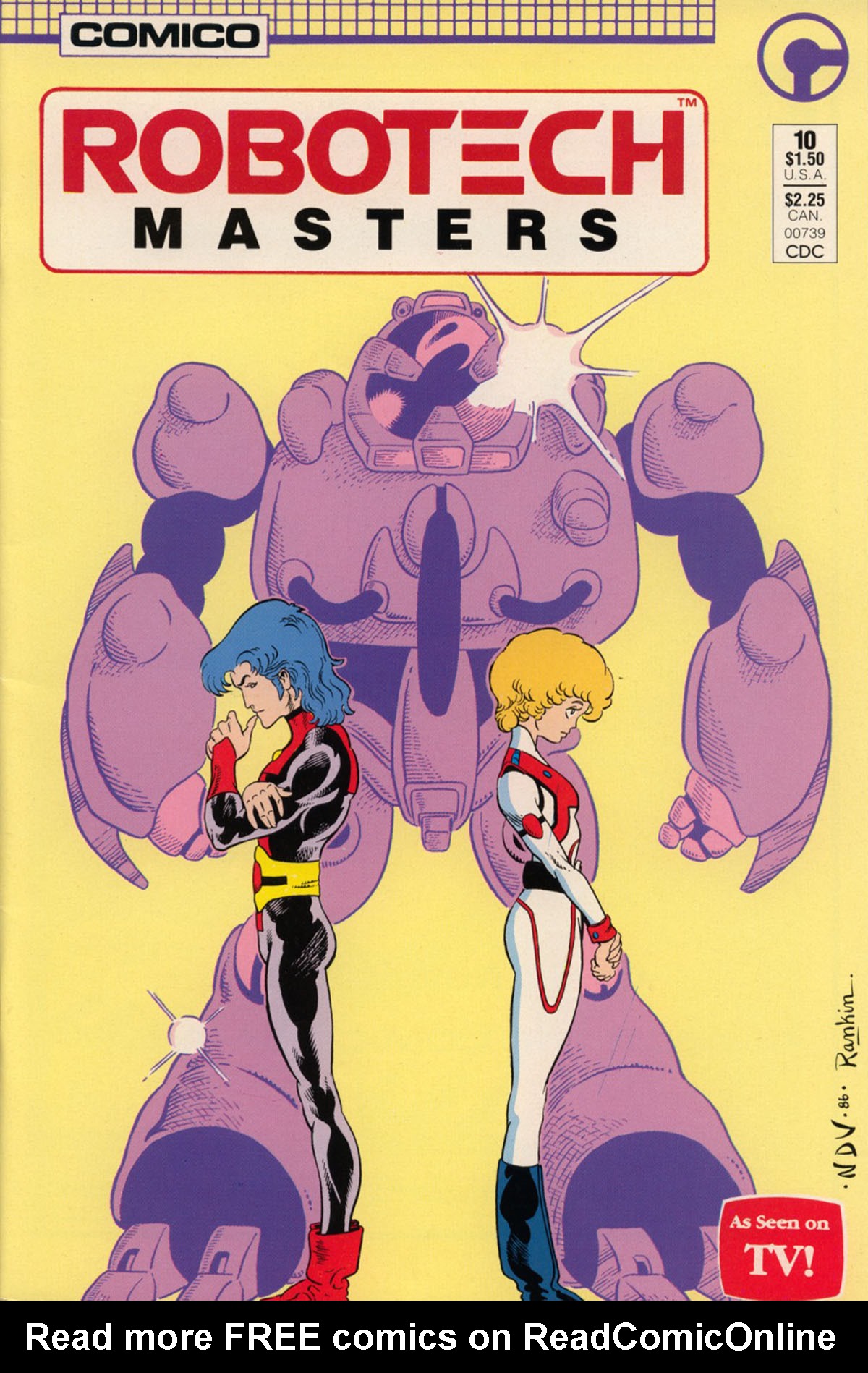 Read online Robotech Masters comic -  Issue #10 - 1