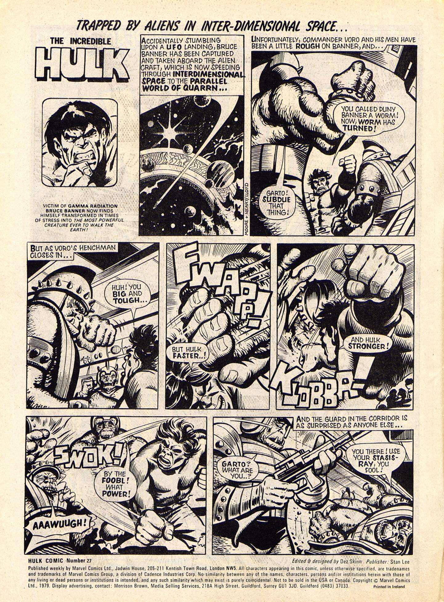 Read online Hulk Comic comic -  Issue #27 - 2