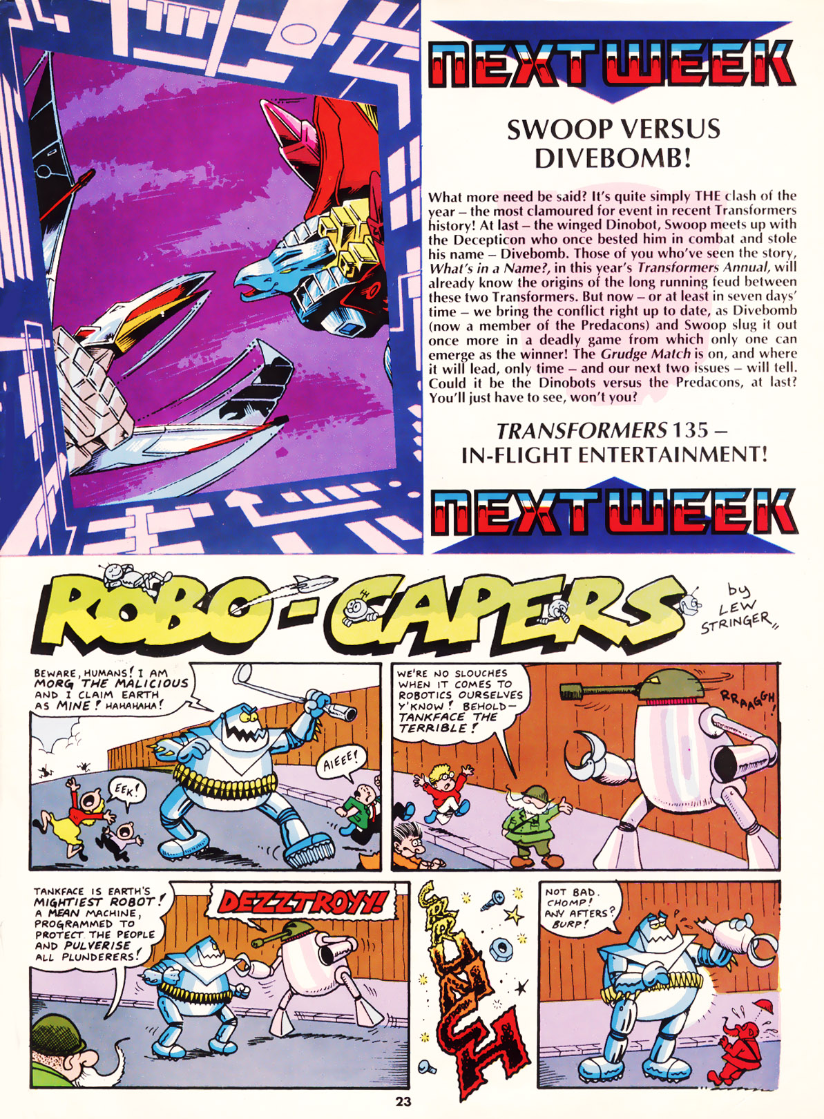 Read online The Transformers (UK) comic -  Issue #134 - 20