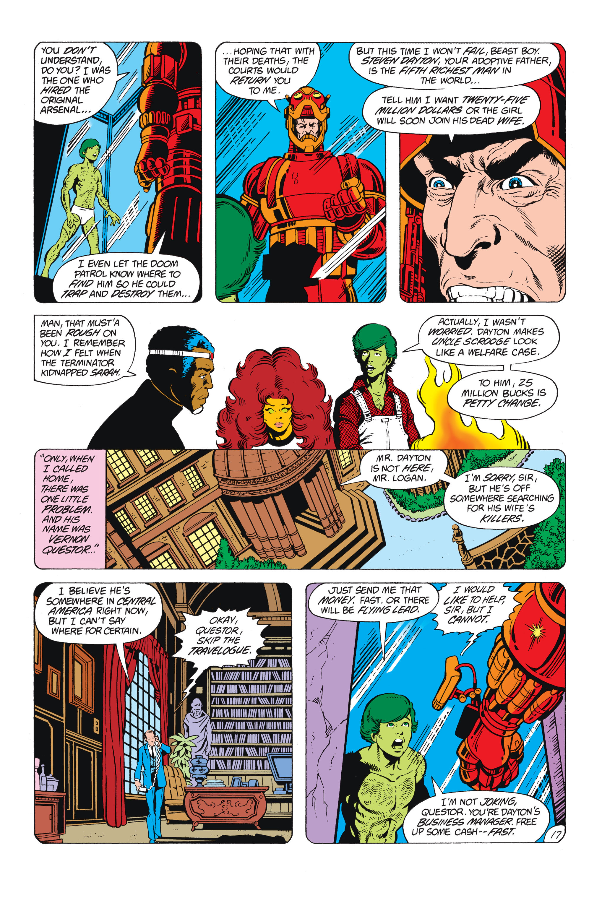 Read online Tales of the New Teen Titans comic -  Issue #3 - 17