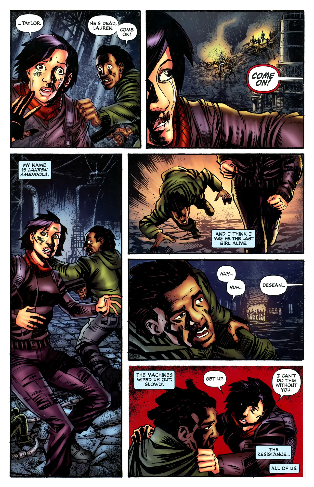 Read online Terminator/Robocop: Kill Human comic -  Issue #1 - 6