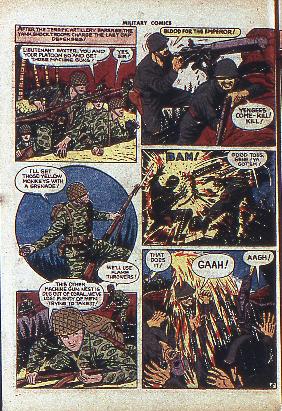 Read online Military Comics comic -  Issue #27 - 53