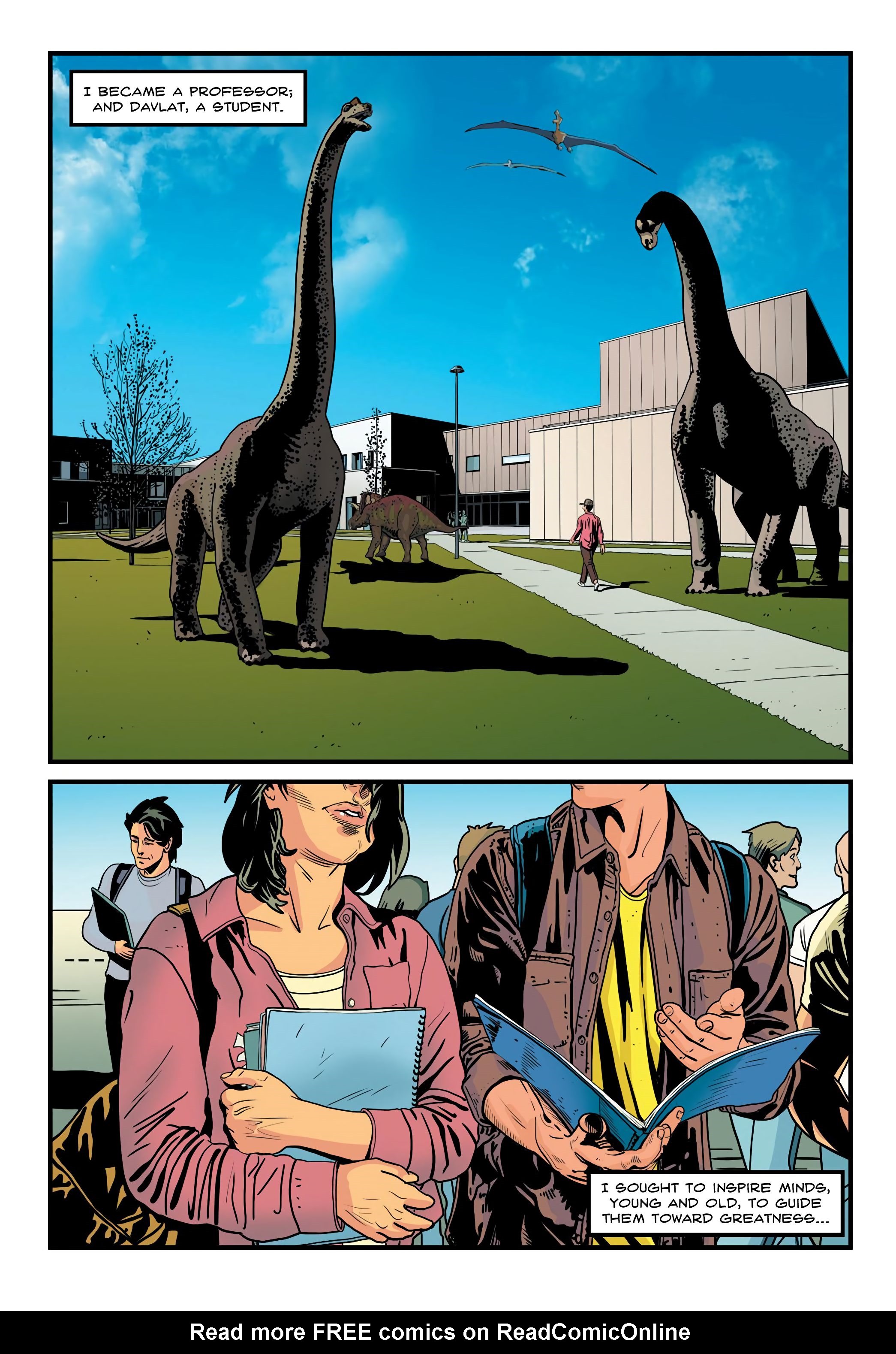 Read online Dinosaur Warrior comic -  Issue # TPB - 134