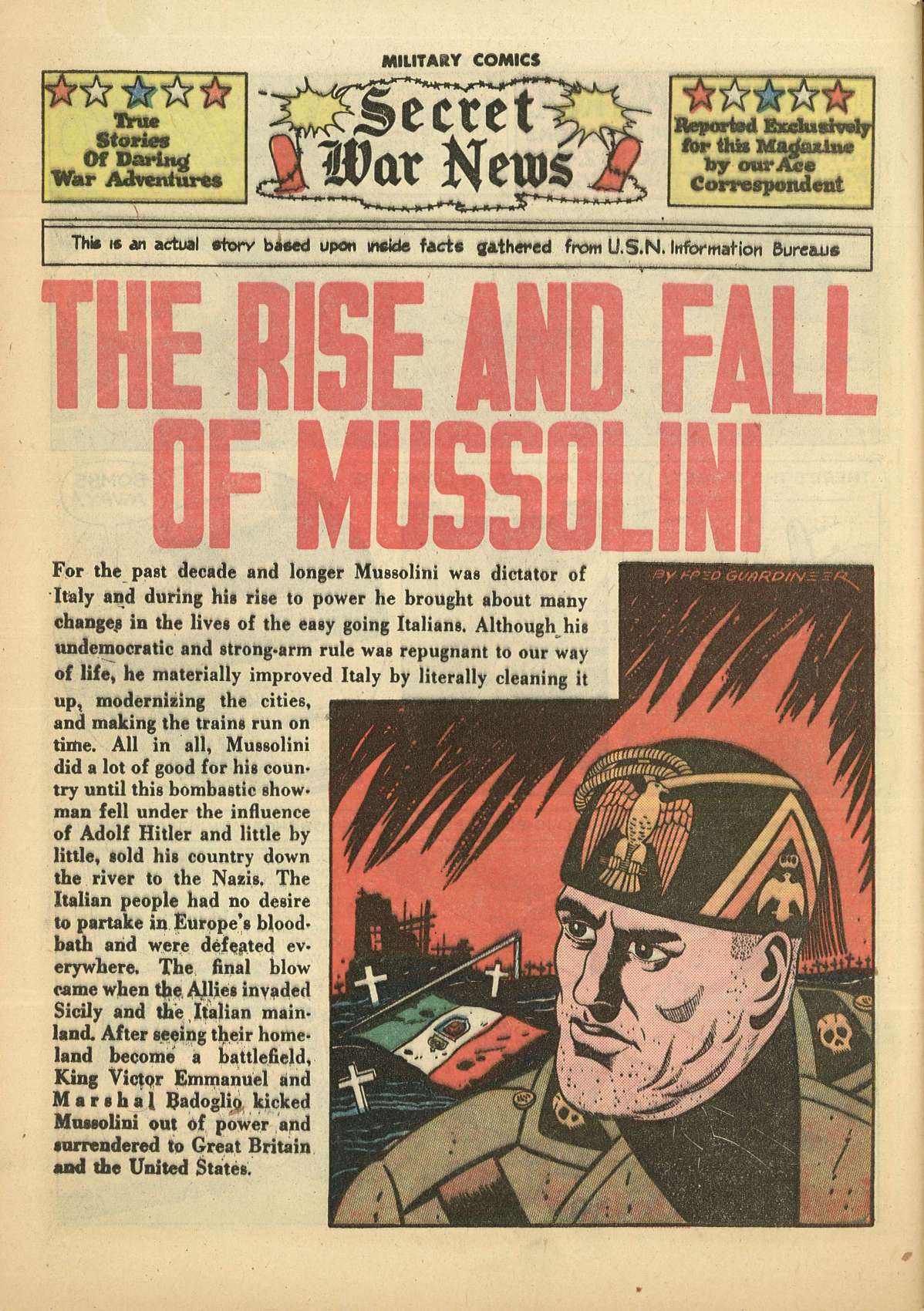 Read online Military Comics comic -  Issue #28 - 52
