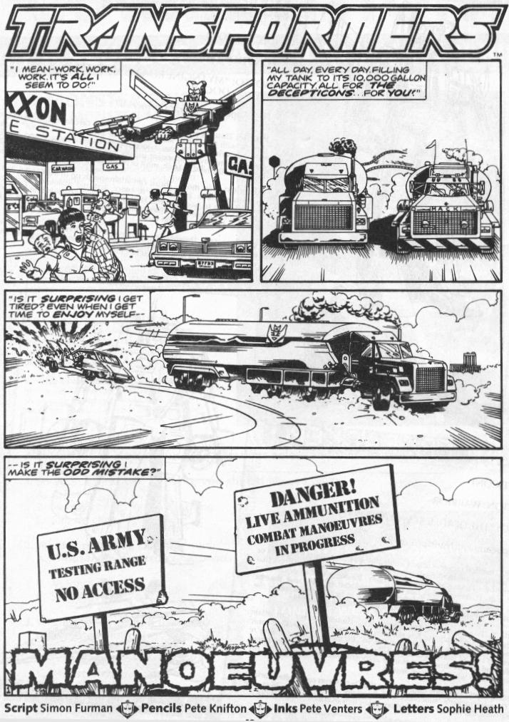 Read online The Transformers (UK) comic -  Issue #283 - 7