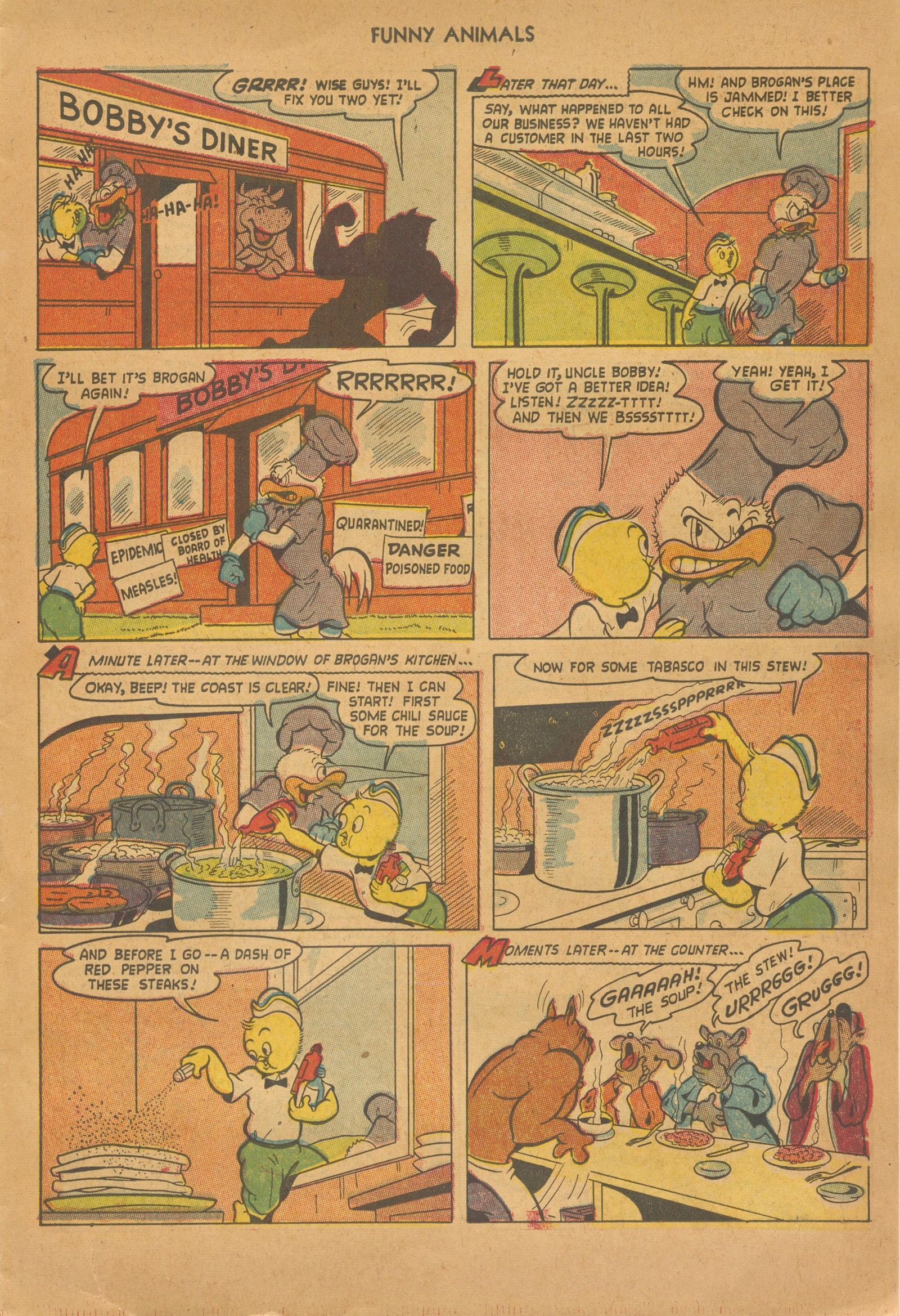 Read online Fawcett's Funny Animals comic -  Issue #83 - 15