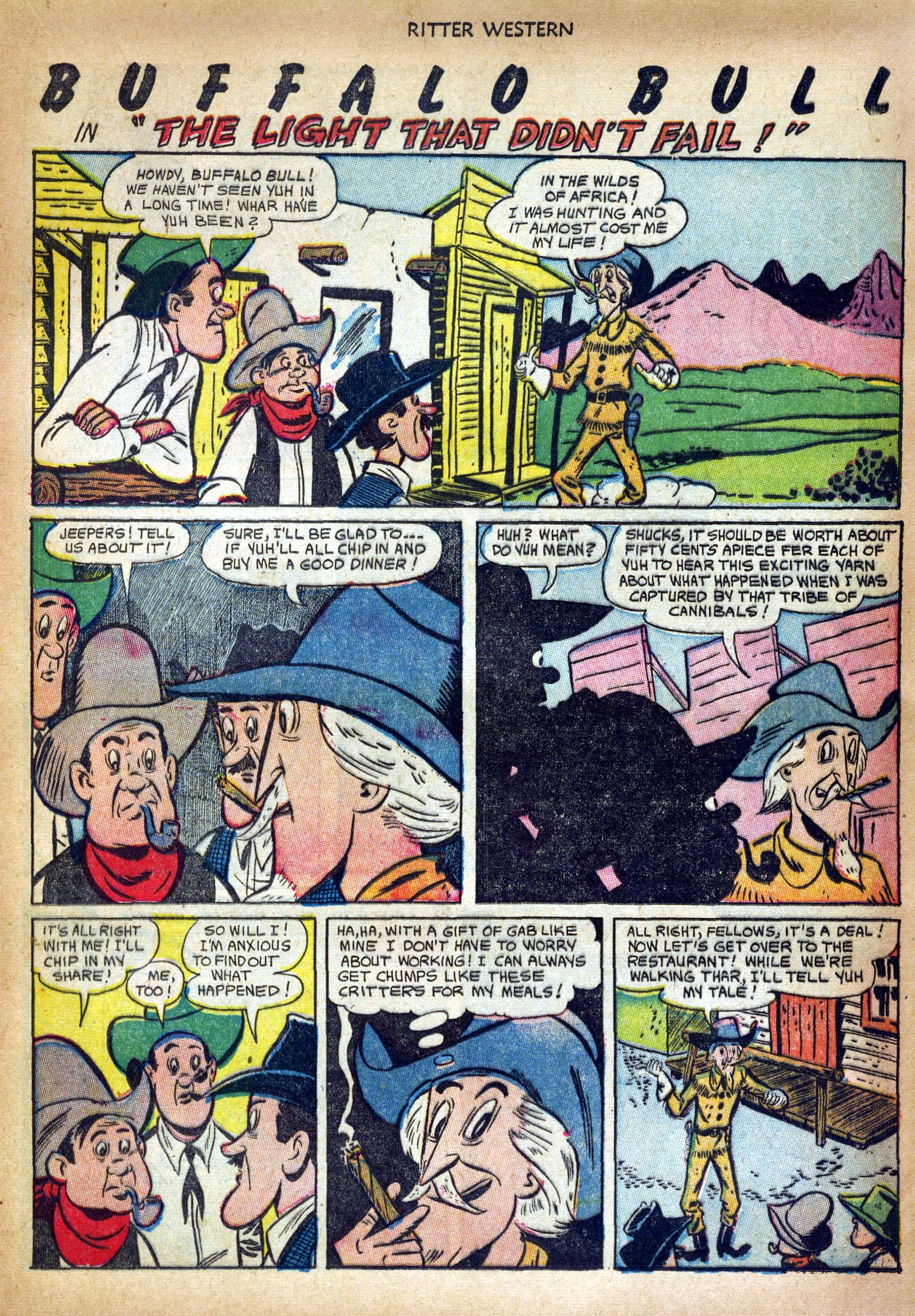 Read online Tex Ritter Western comic -  Issue #19 - 17